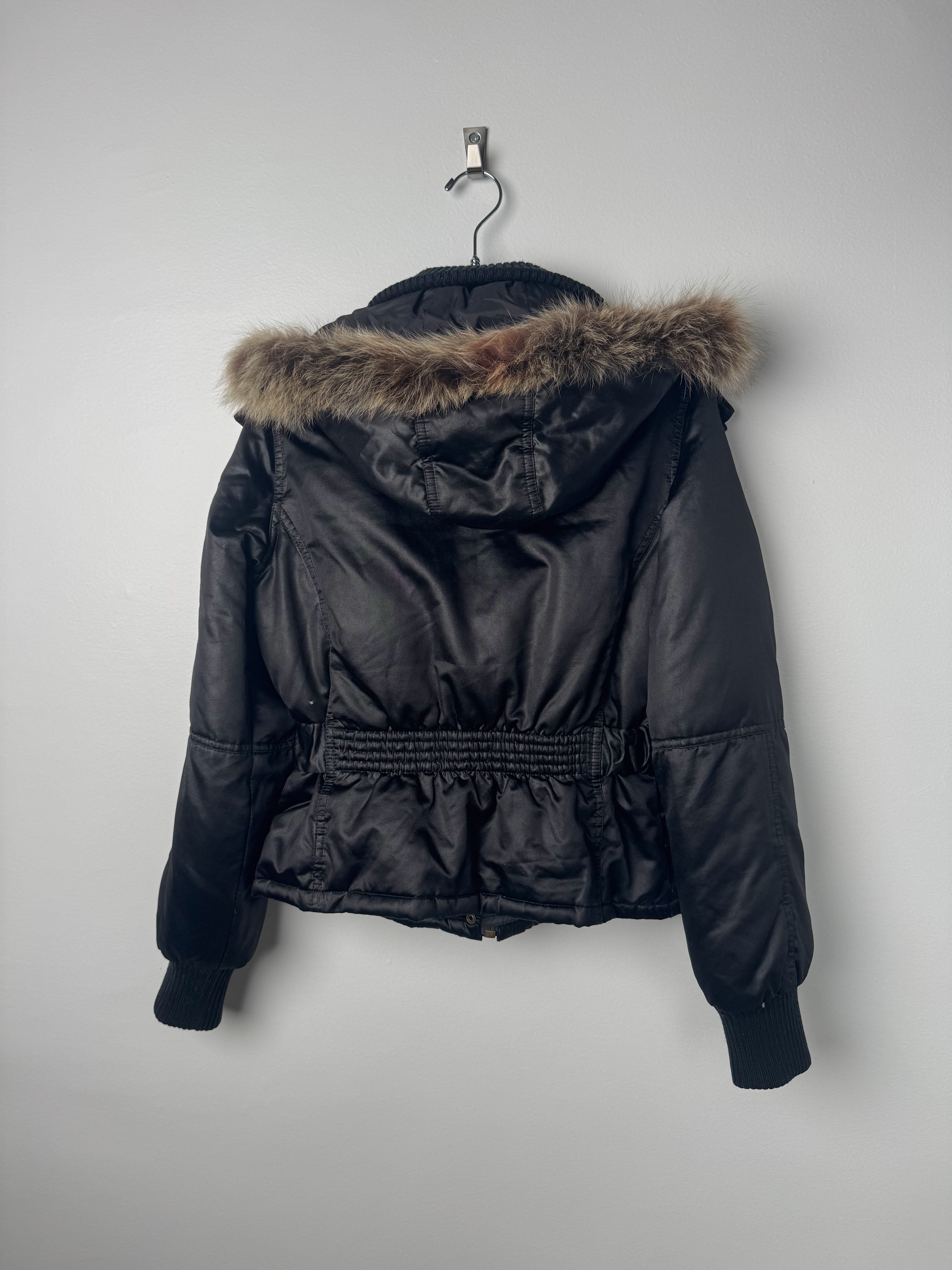 מעיל פוף שחור Phard (S)