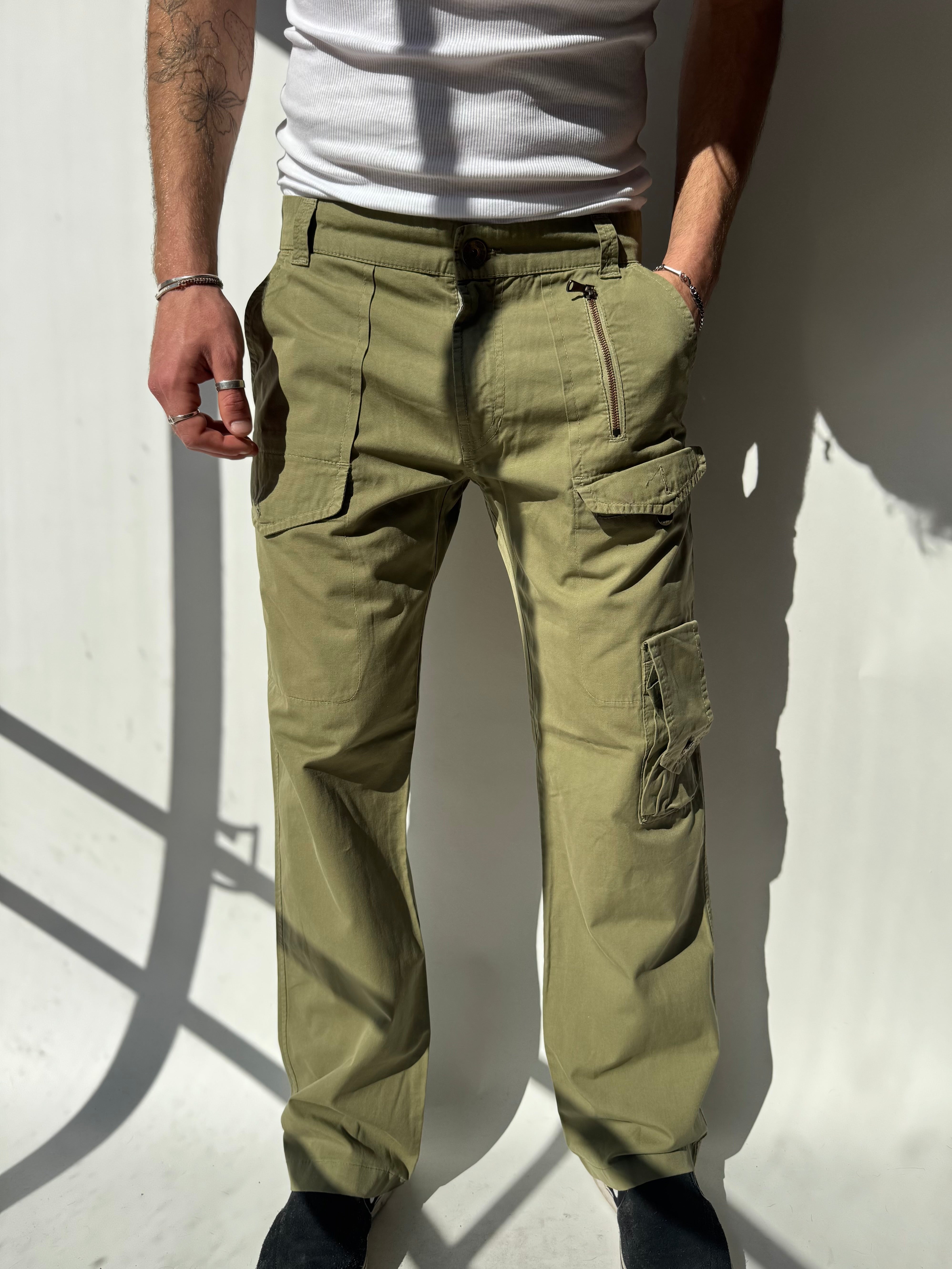 מכנסי דגמ״ח ירוקים (42)