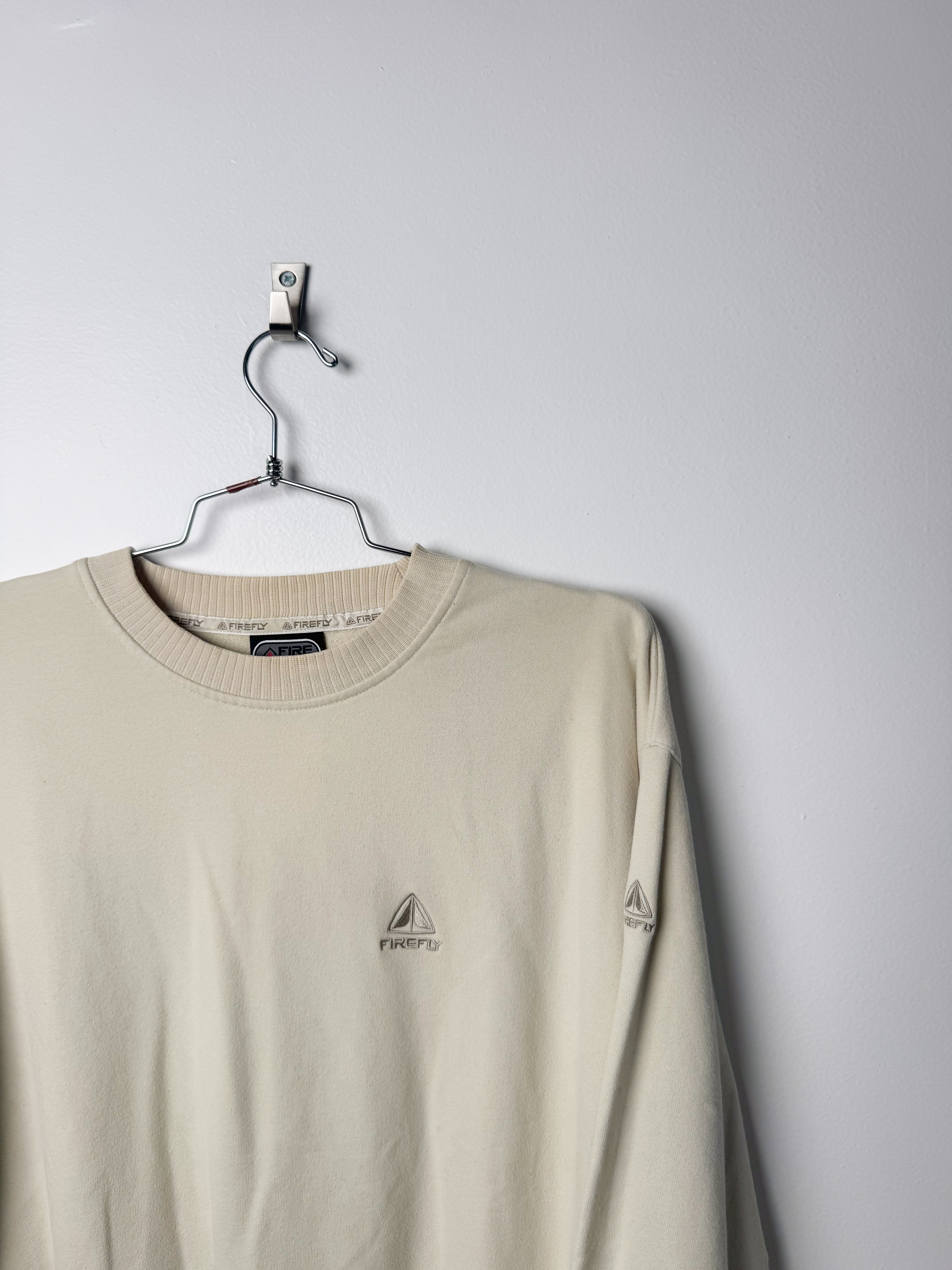 סווטשרט לוגו בז׳ (L)