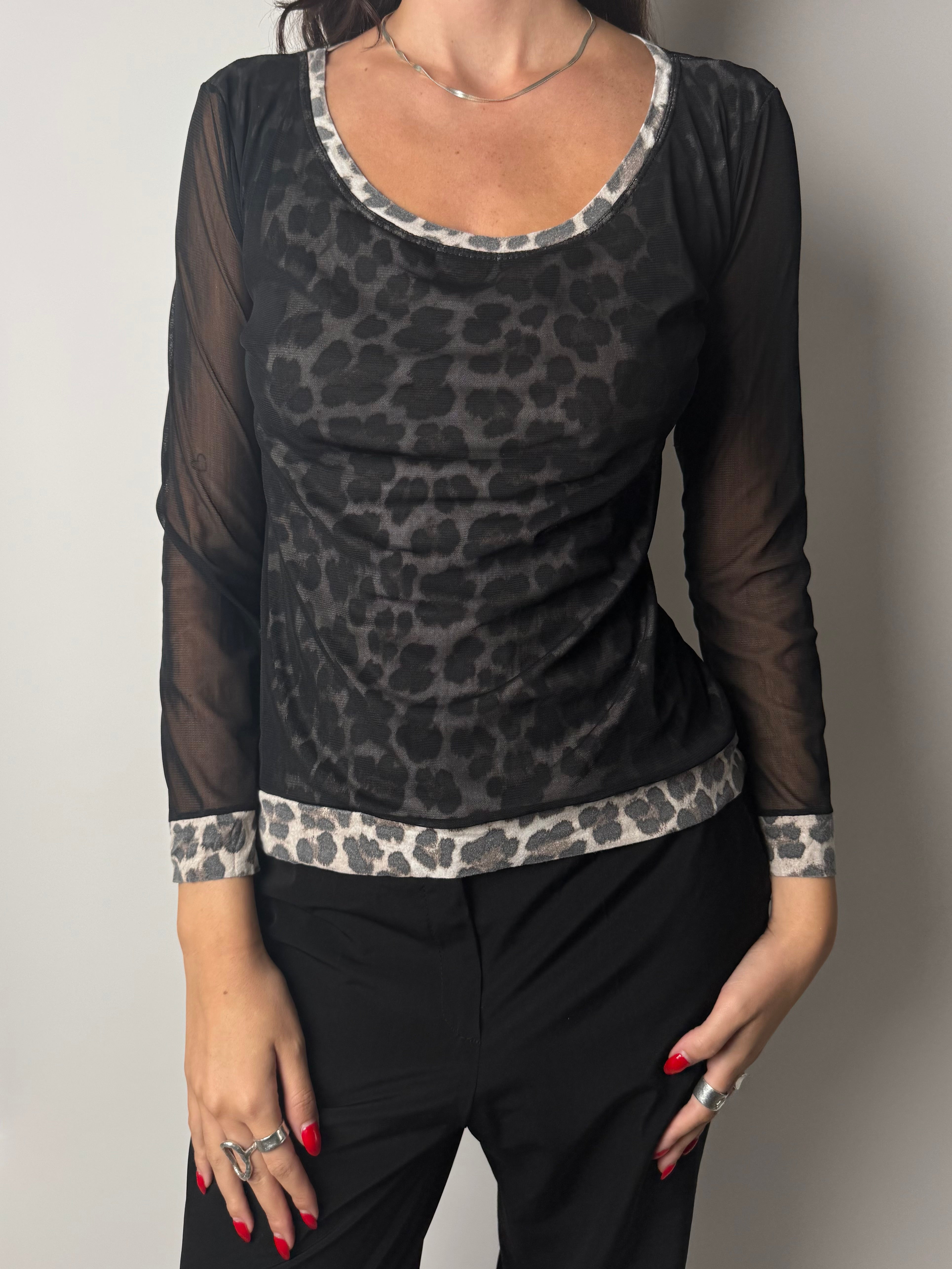 חולצת מש מנומרת (M)