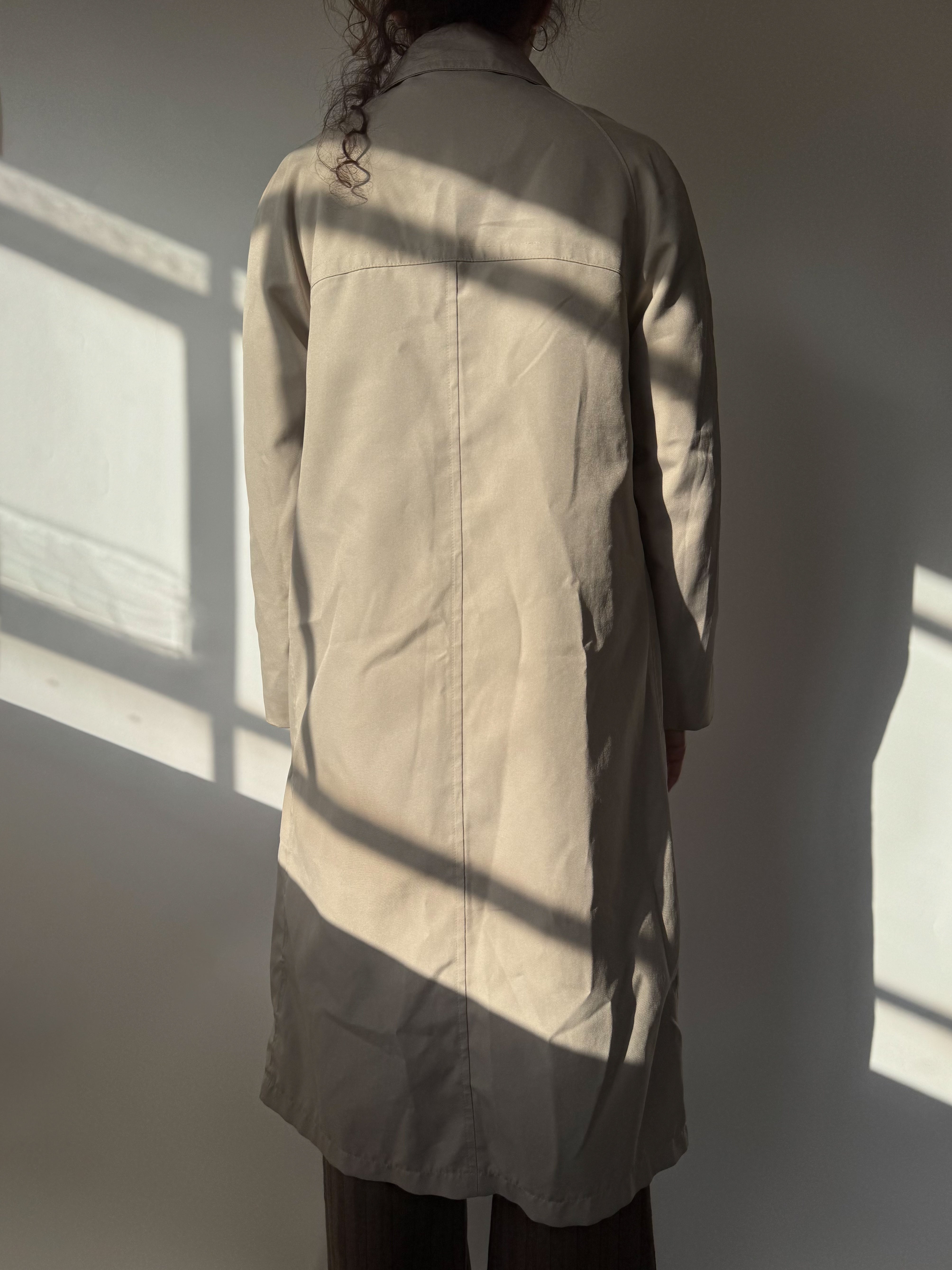 מעיל טרנץ׳ בז׳ (XS)