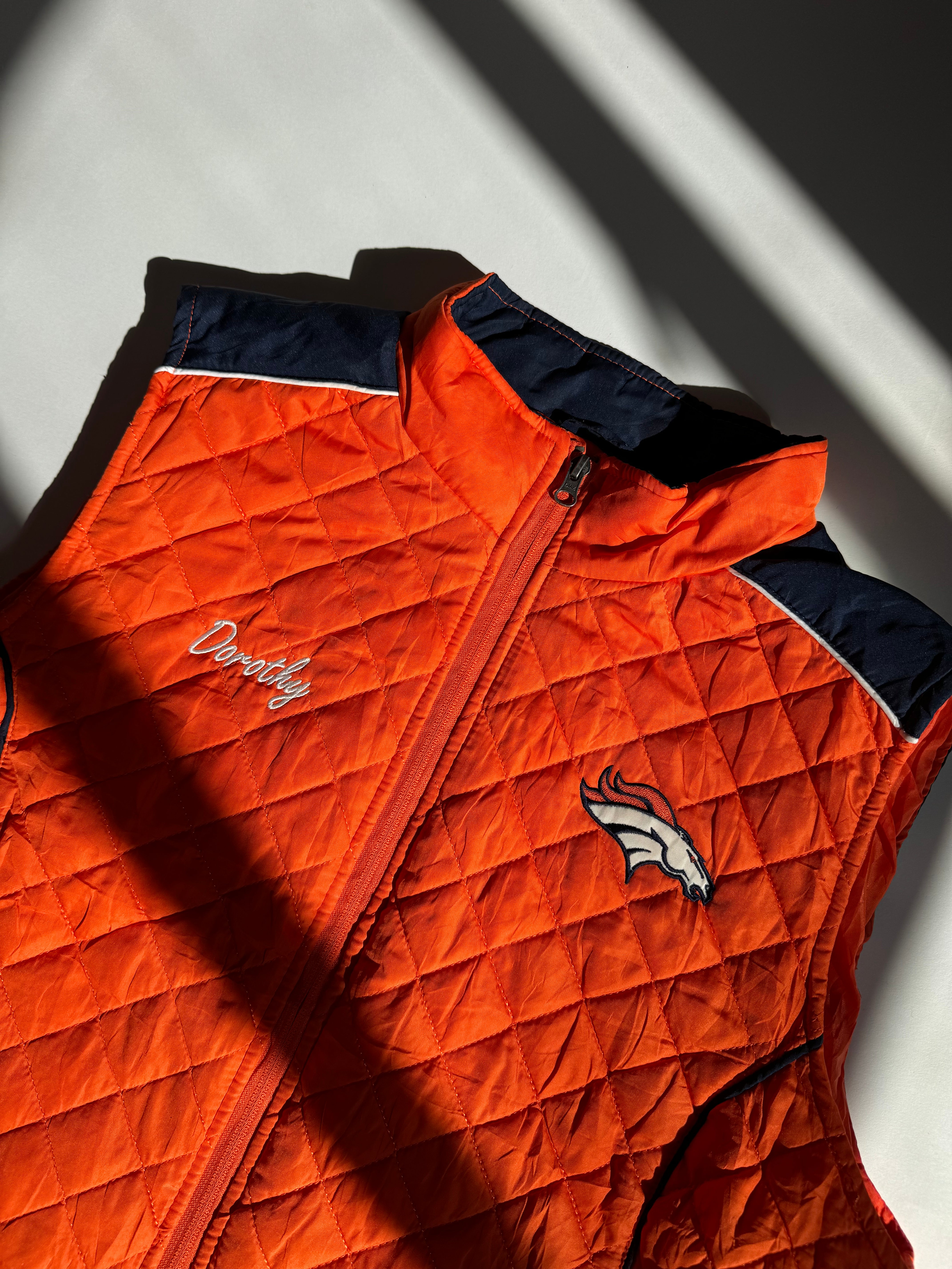 וסט כתום Denver Broncos (XXL)