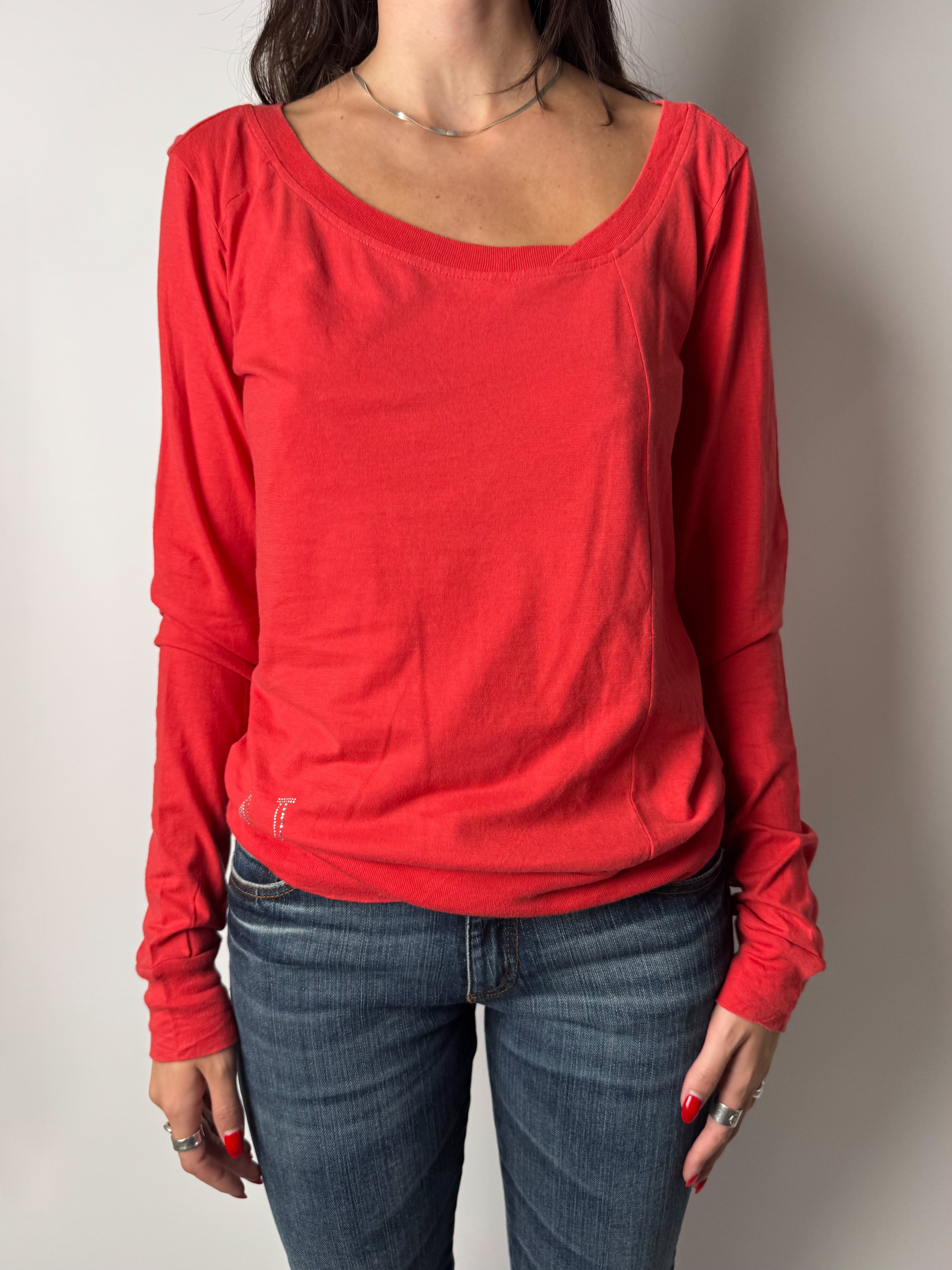 טי שרט ארוכה Armani Jeans (M)