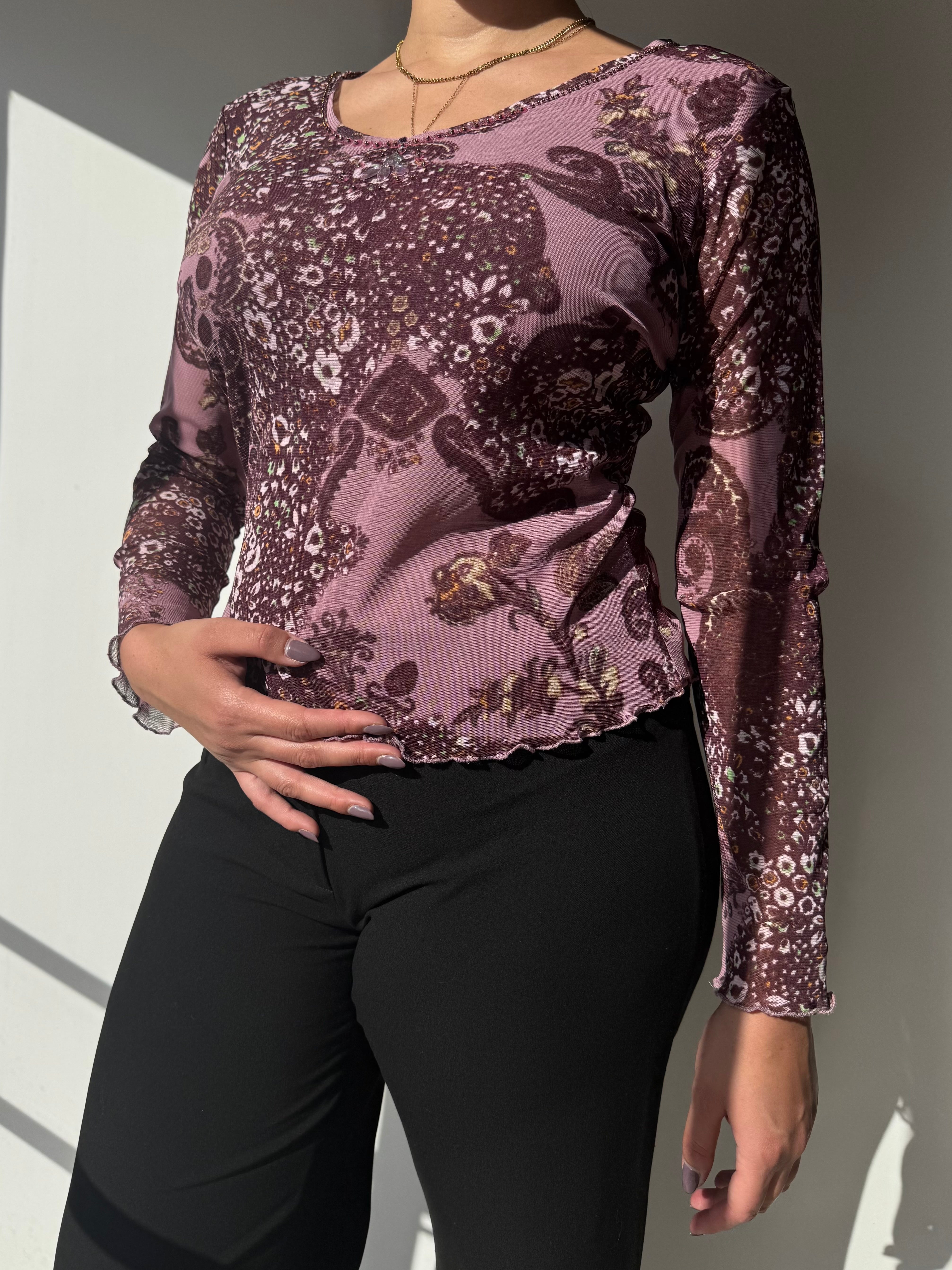 חולצת מש פייזלי Gerrry Weber (L)