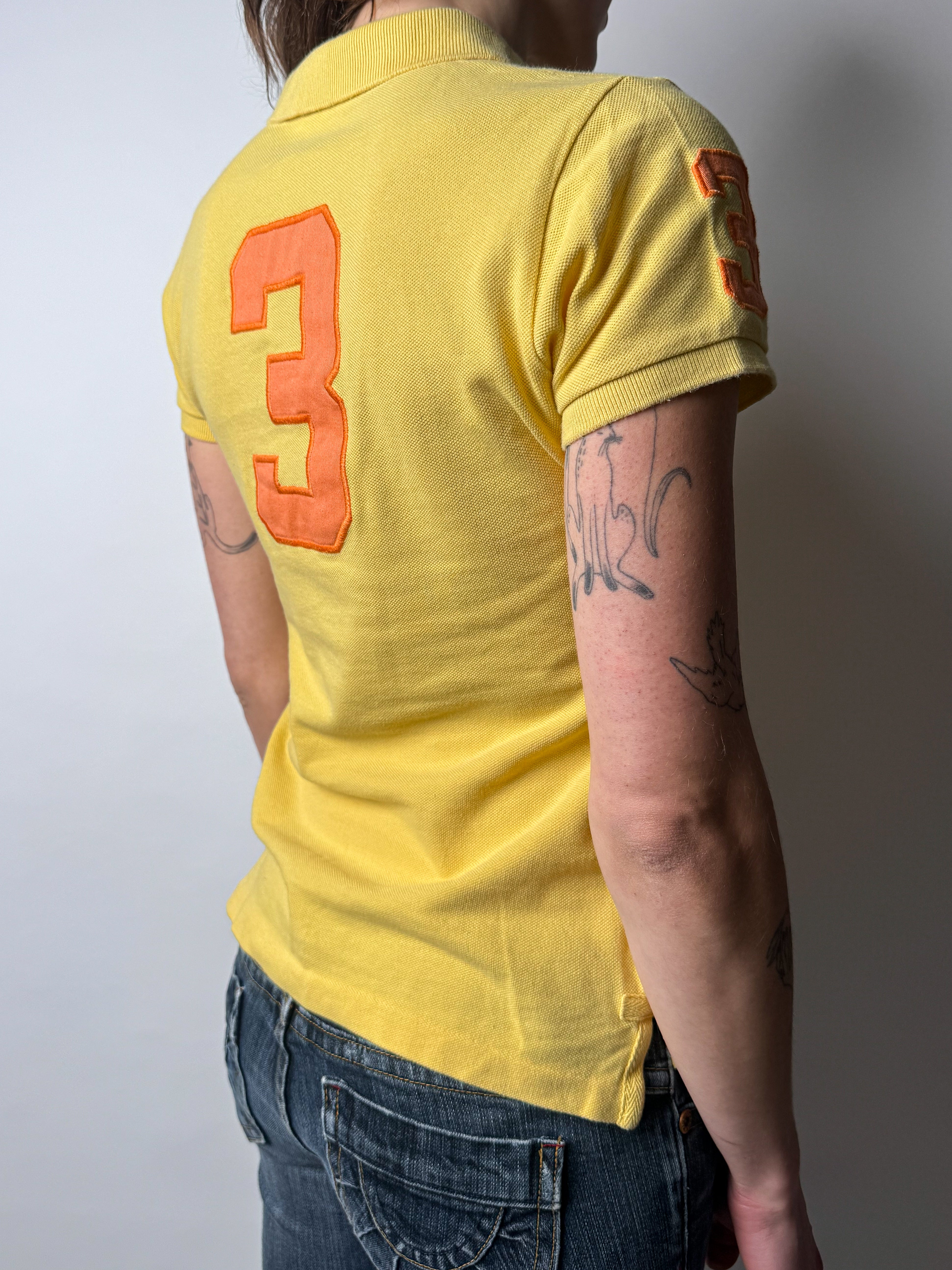 חולצת פולו צהובה Polo Ralph Raluren (XS)