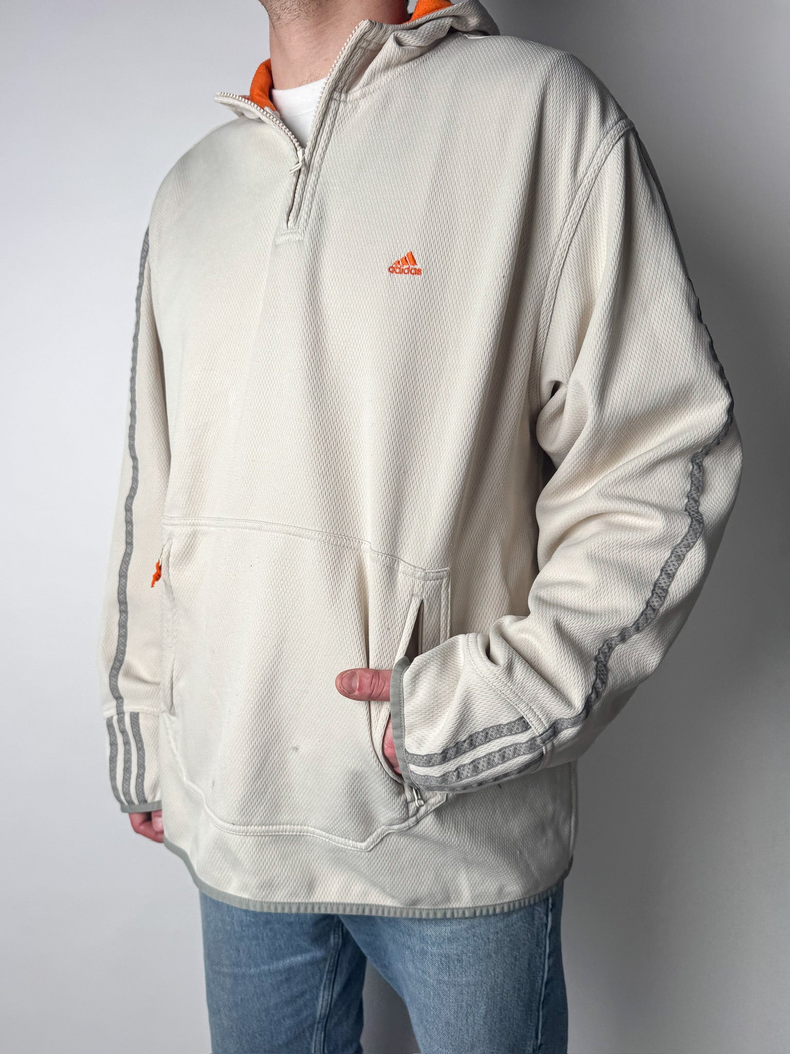 סווטשרט שליש רוכסן Adidas (XL)