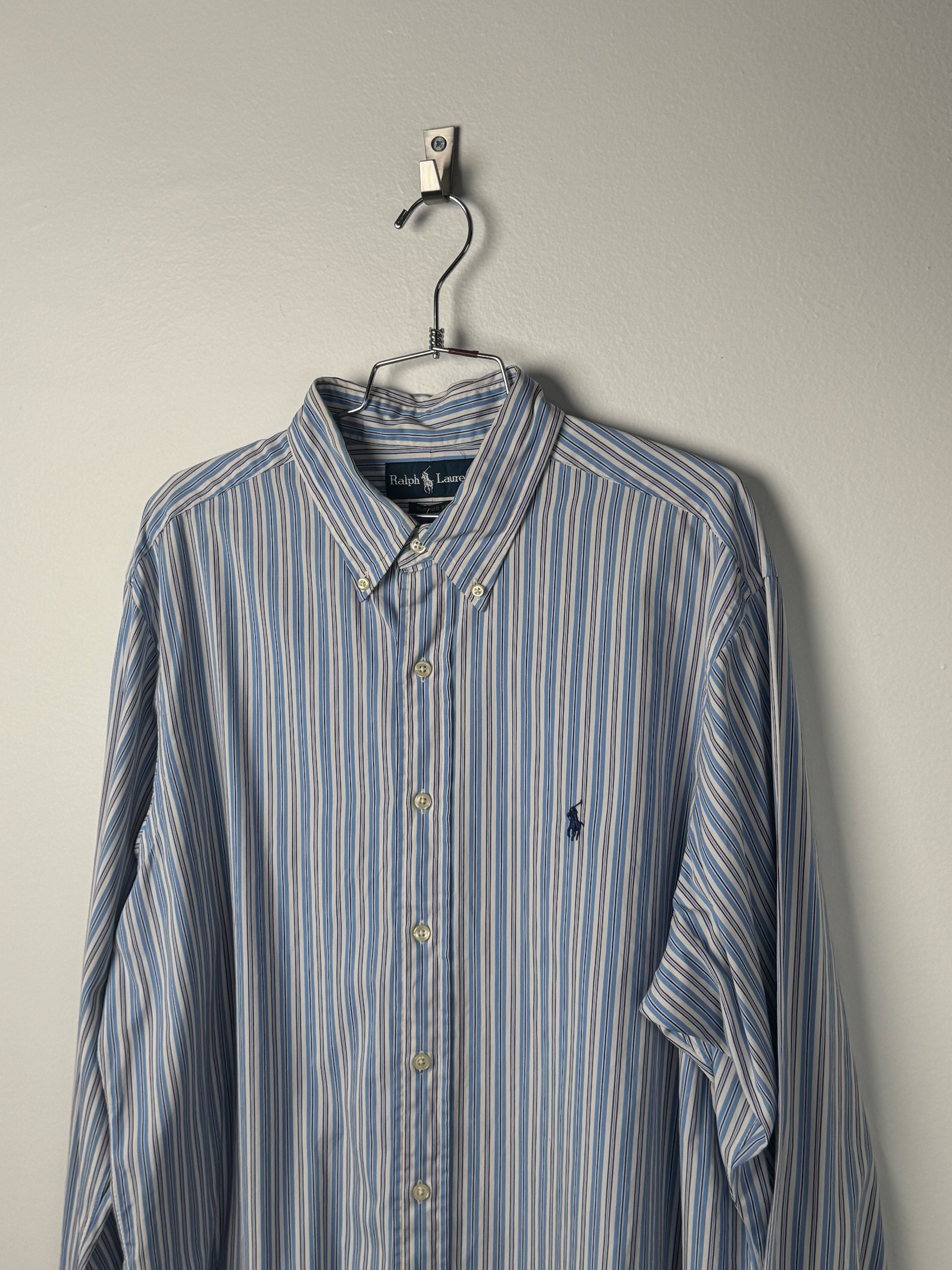 חולצה מכופתרת פסים Polo Ralph Lauren (XL)