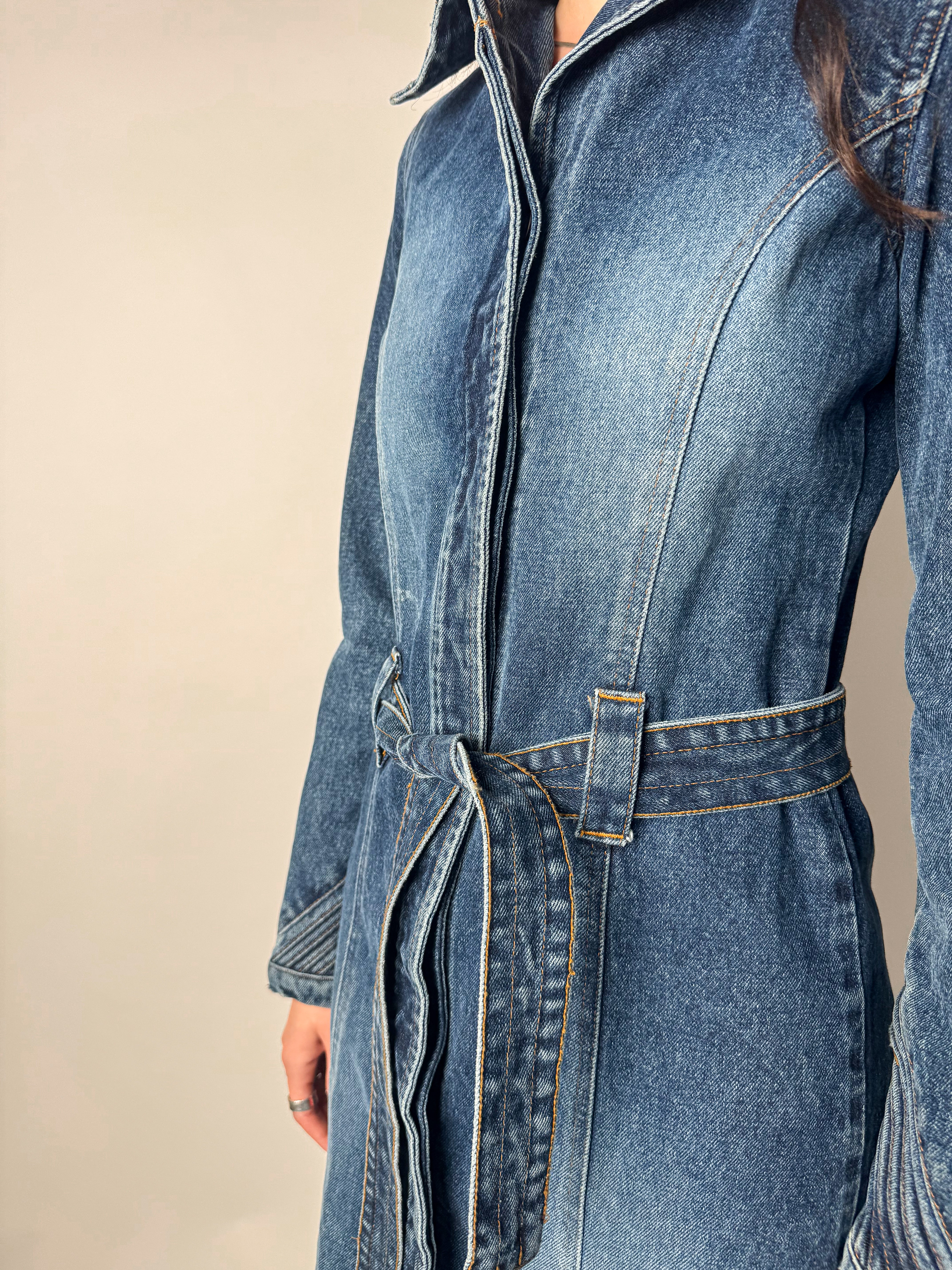 ג׳קט ג׳ינס ארוך Kookai (S)