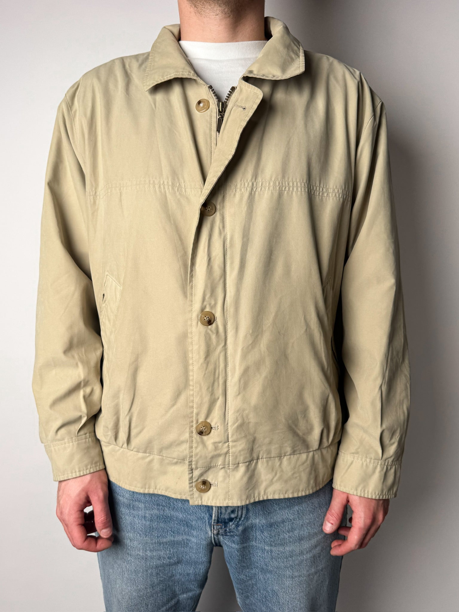 Bugatti ג׳קט בז׳ (XL)