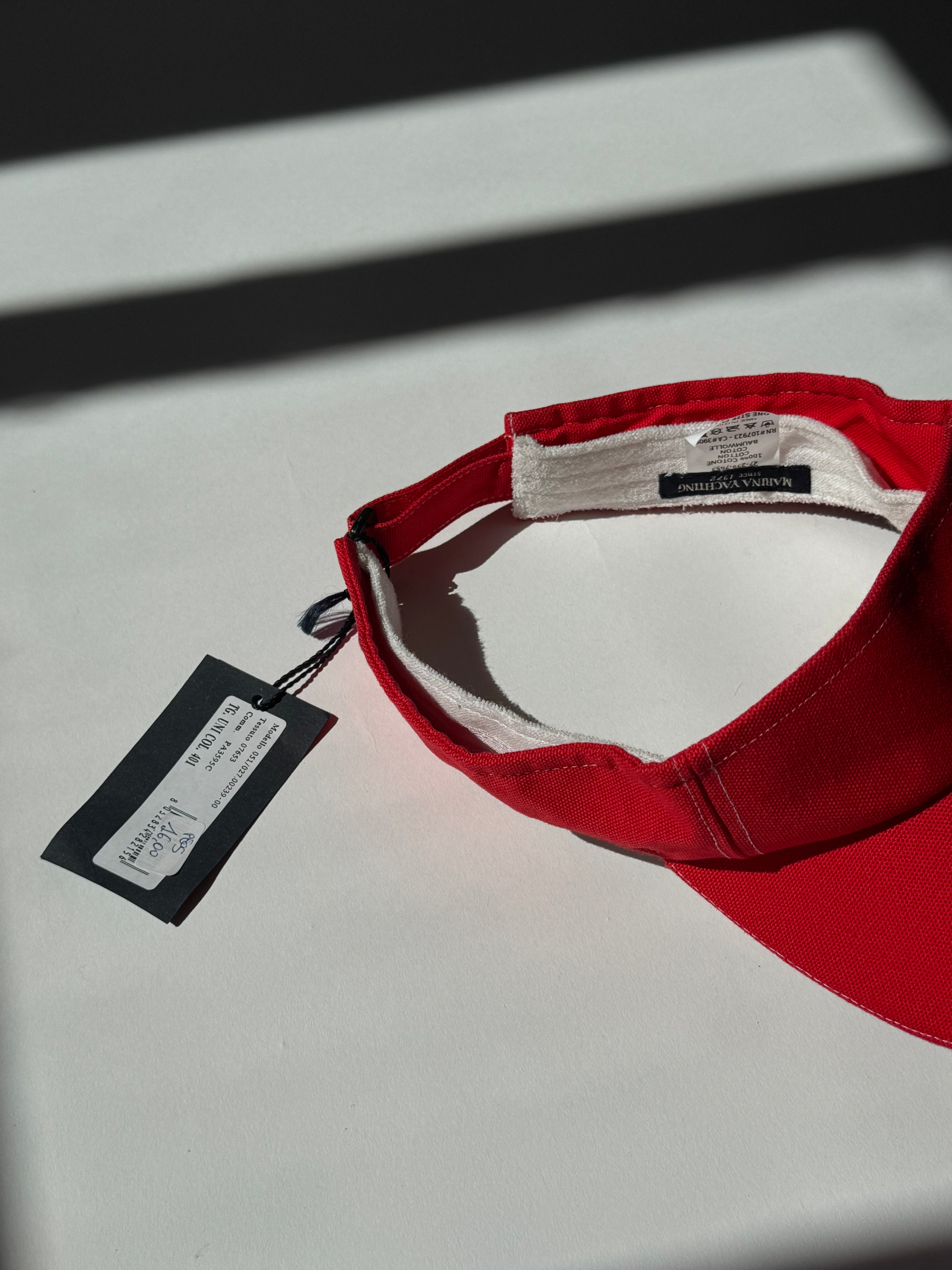 כובע מצחיה אדום