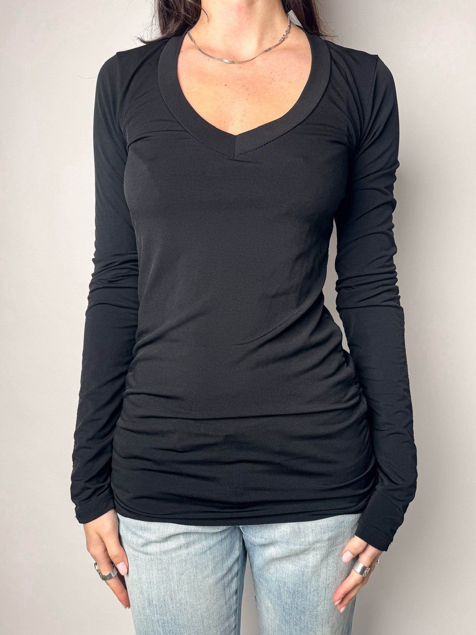 טוניקת וי ארוכה (M)