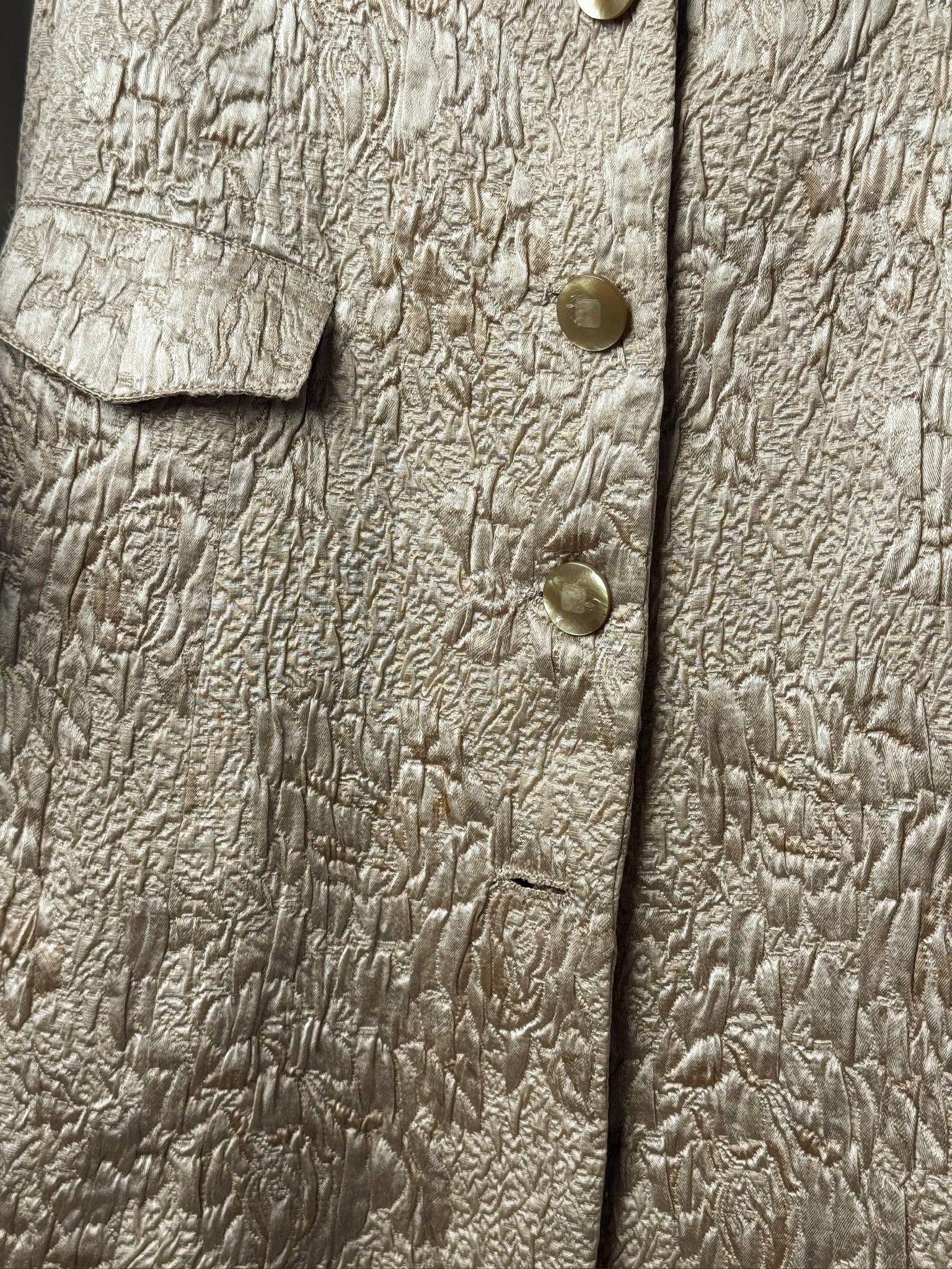 מעיל ארוך בדוגמת פרחים Valentino (XS)