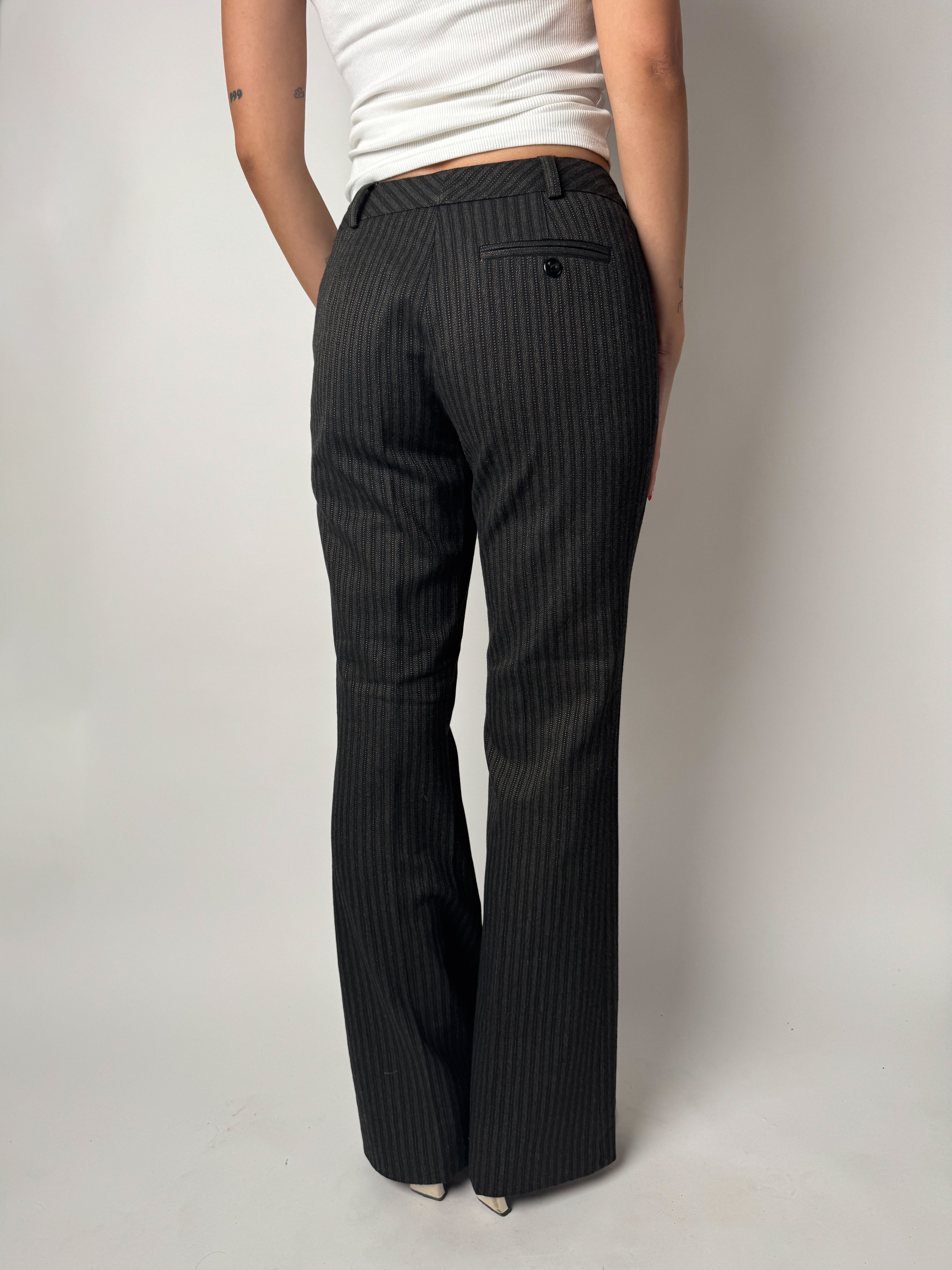 מכנסיים מחויטים פסים (34-36)