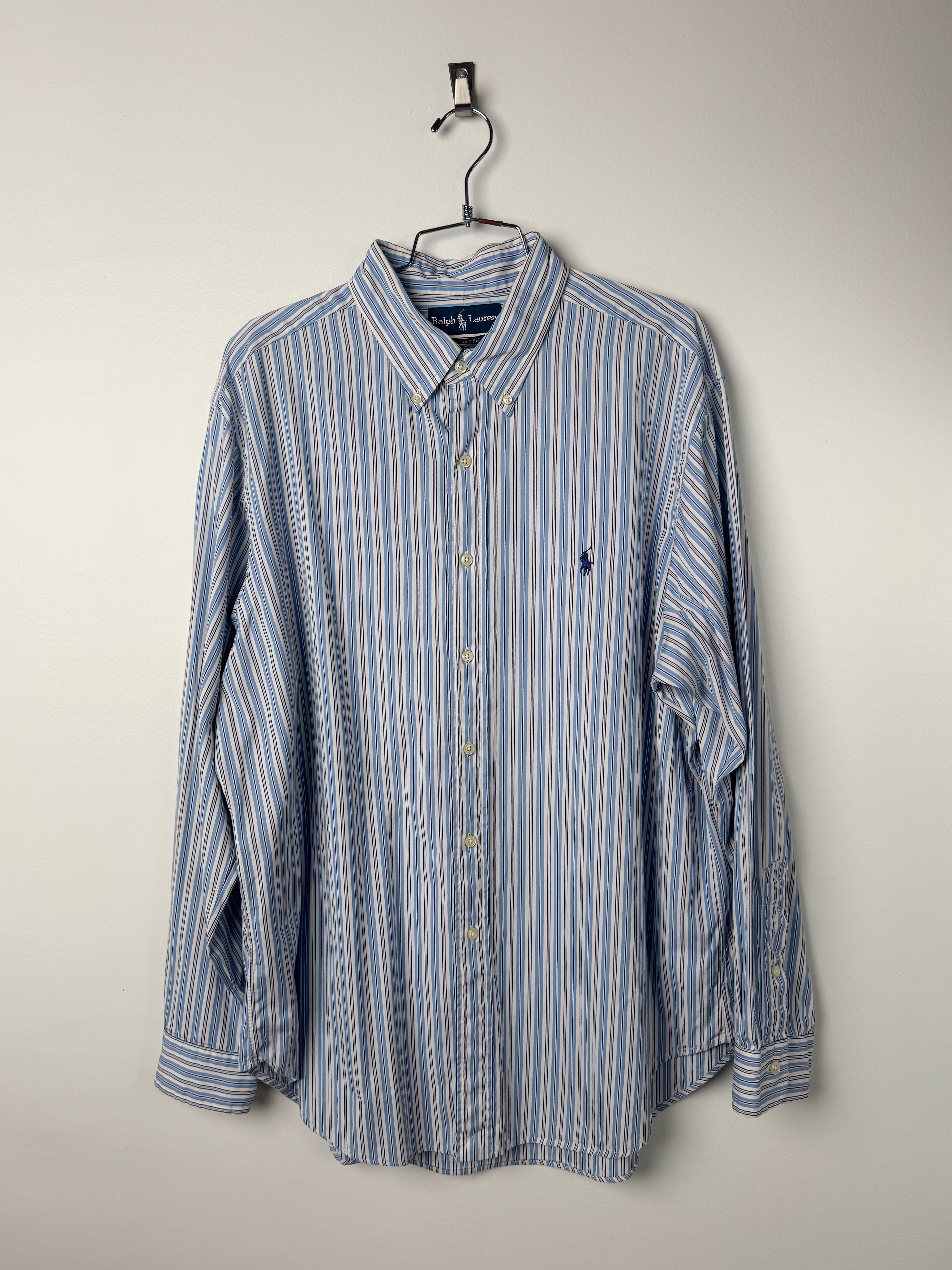 חולצה מכופתרת פסים Polo Ralph Lauren (XL)