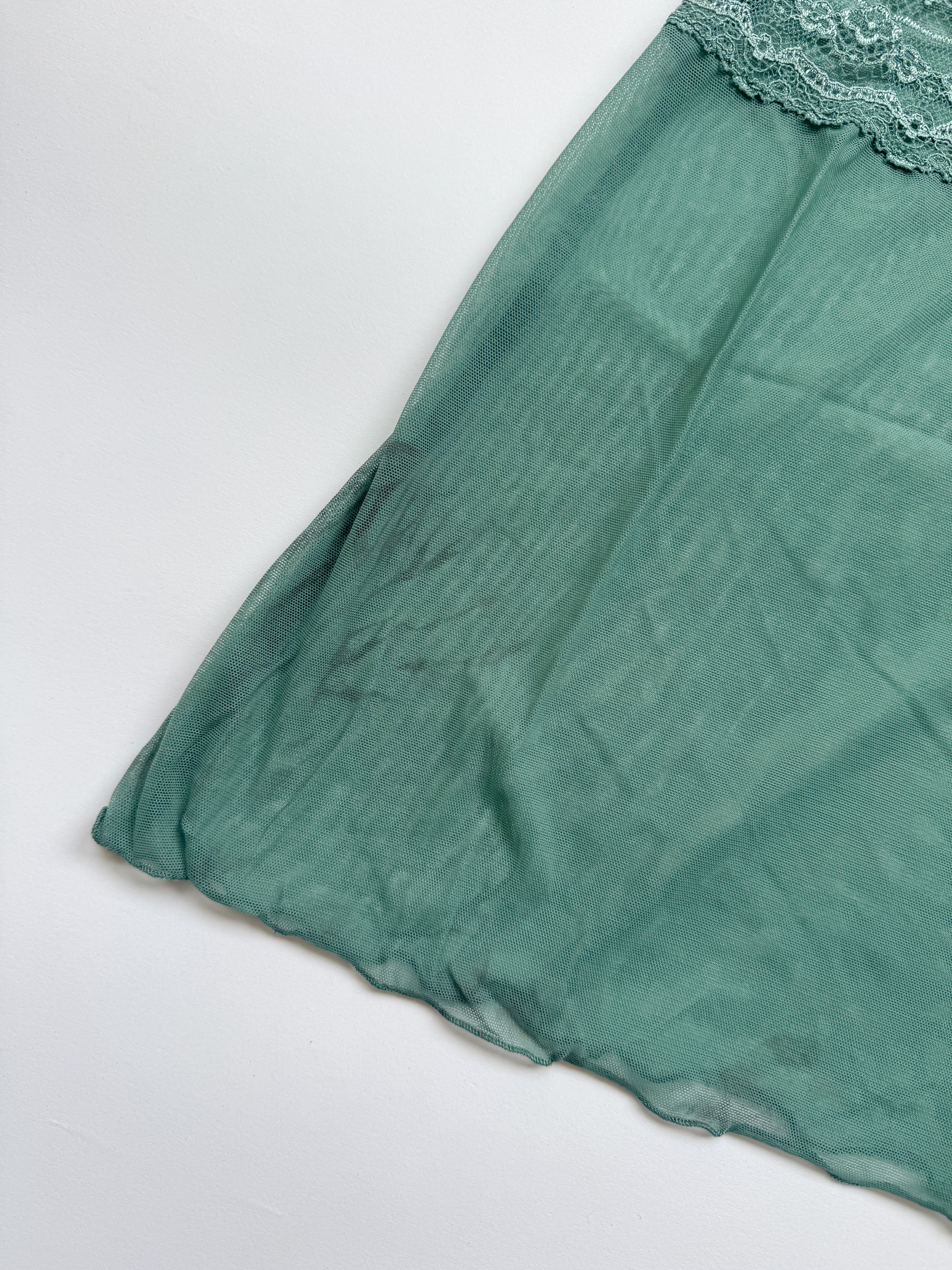 גופיית מש בשילוב תחרה (M)