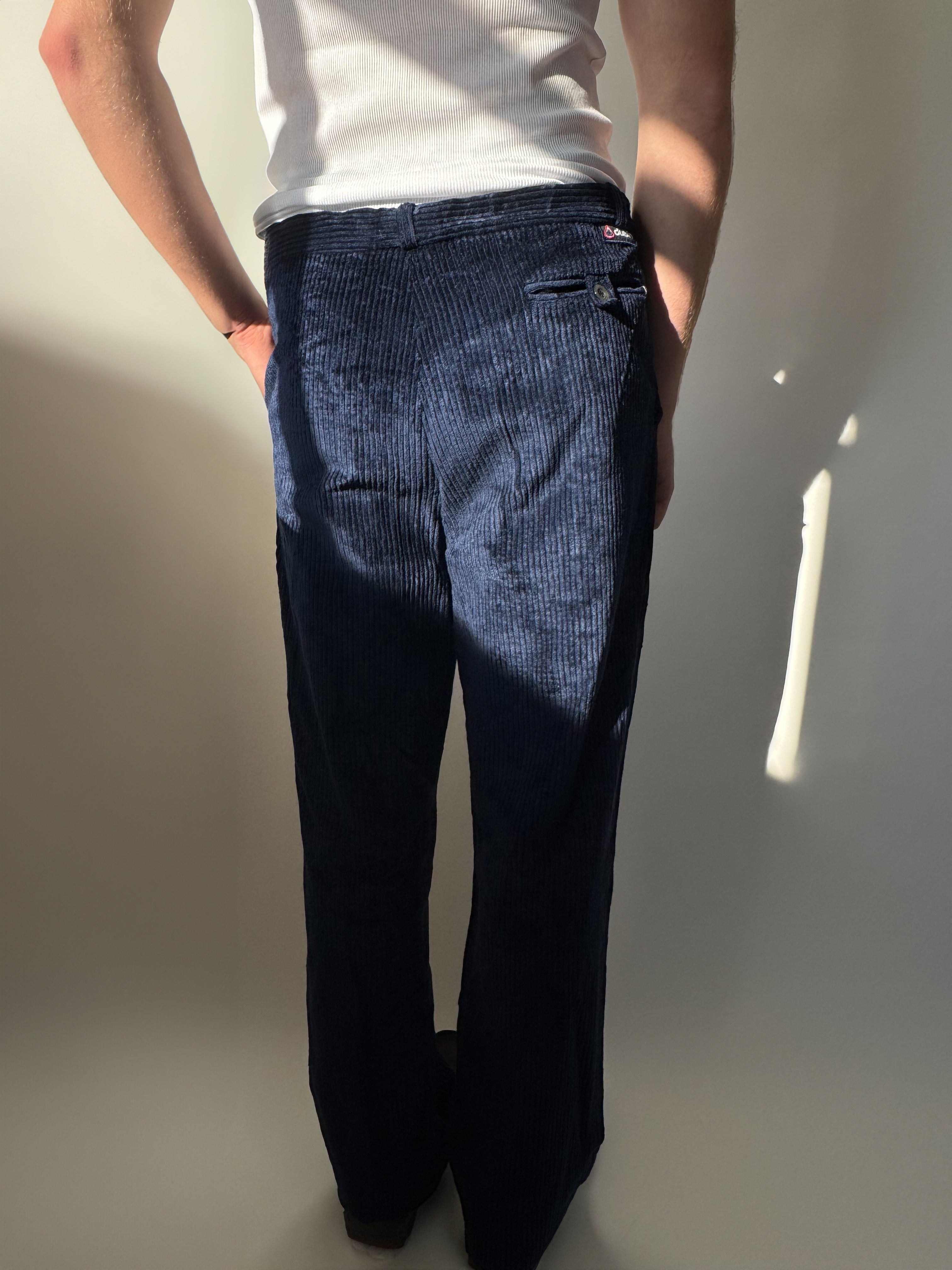 מכנסי קורדרוי כחולים (46)