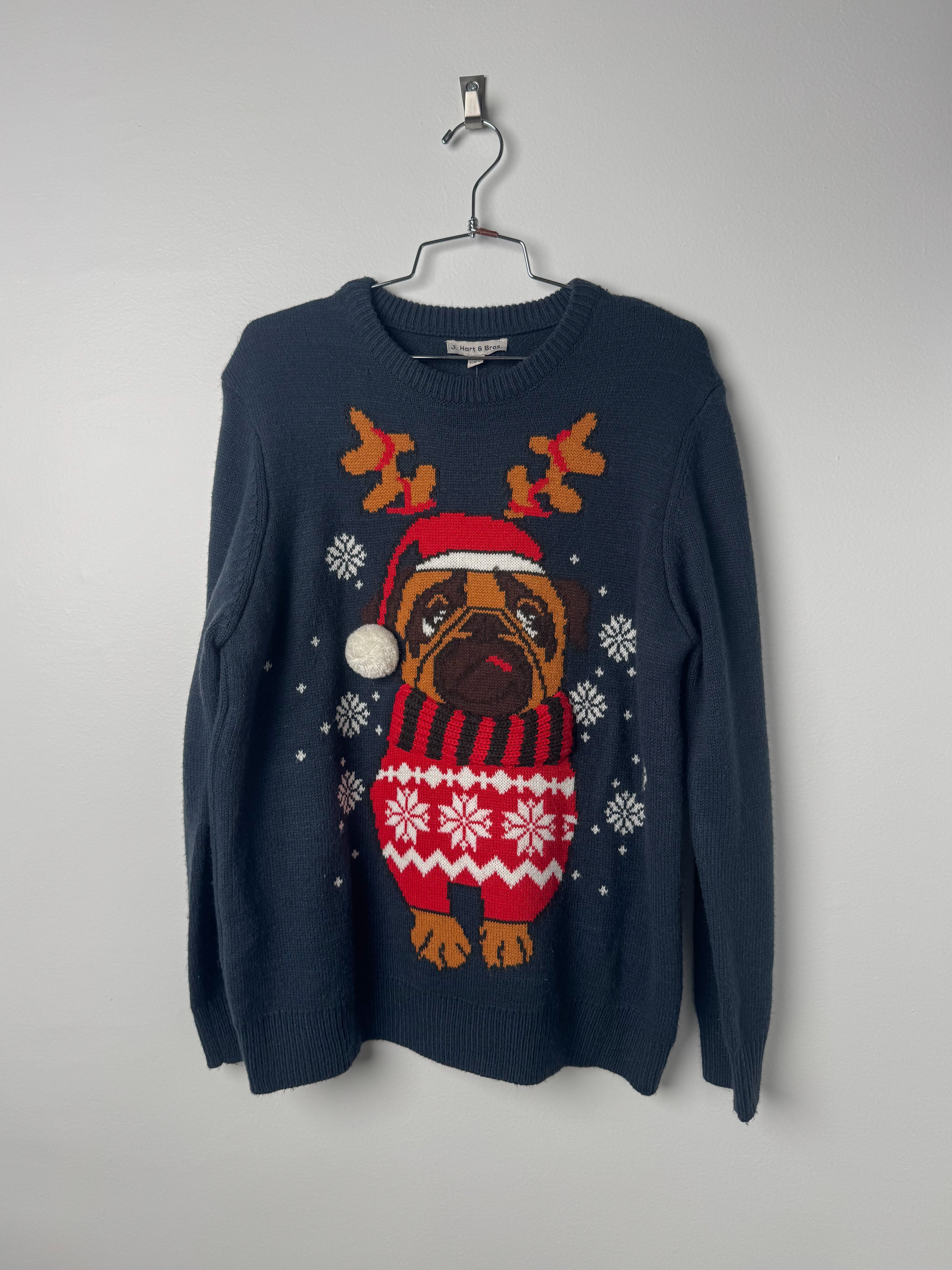 סריג כריסמס כלב (M)