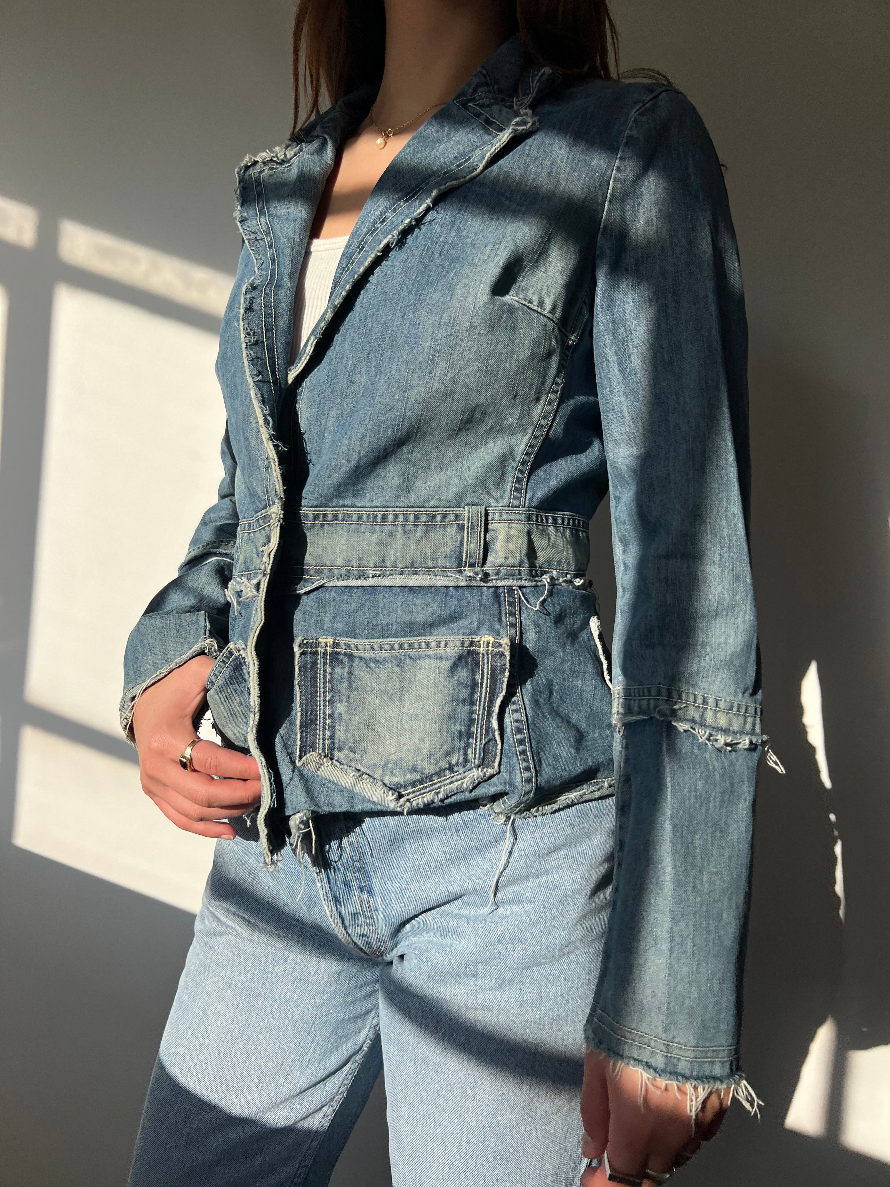 בלייזר ג׳ינס Max&Co (S-M)