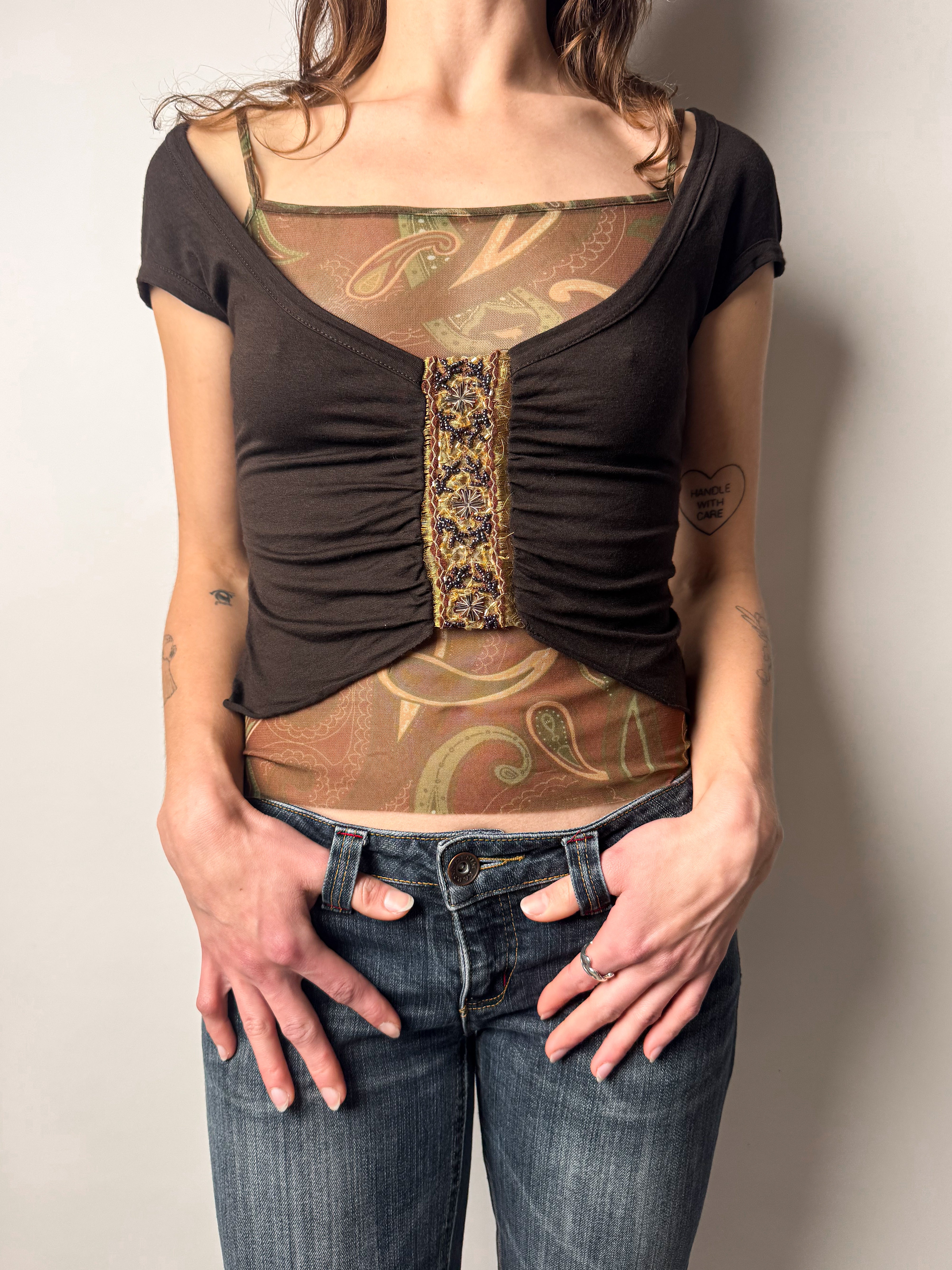 חולצה דו שכבתית (S-M)