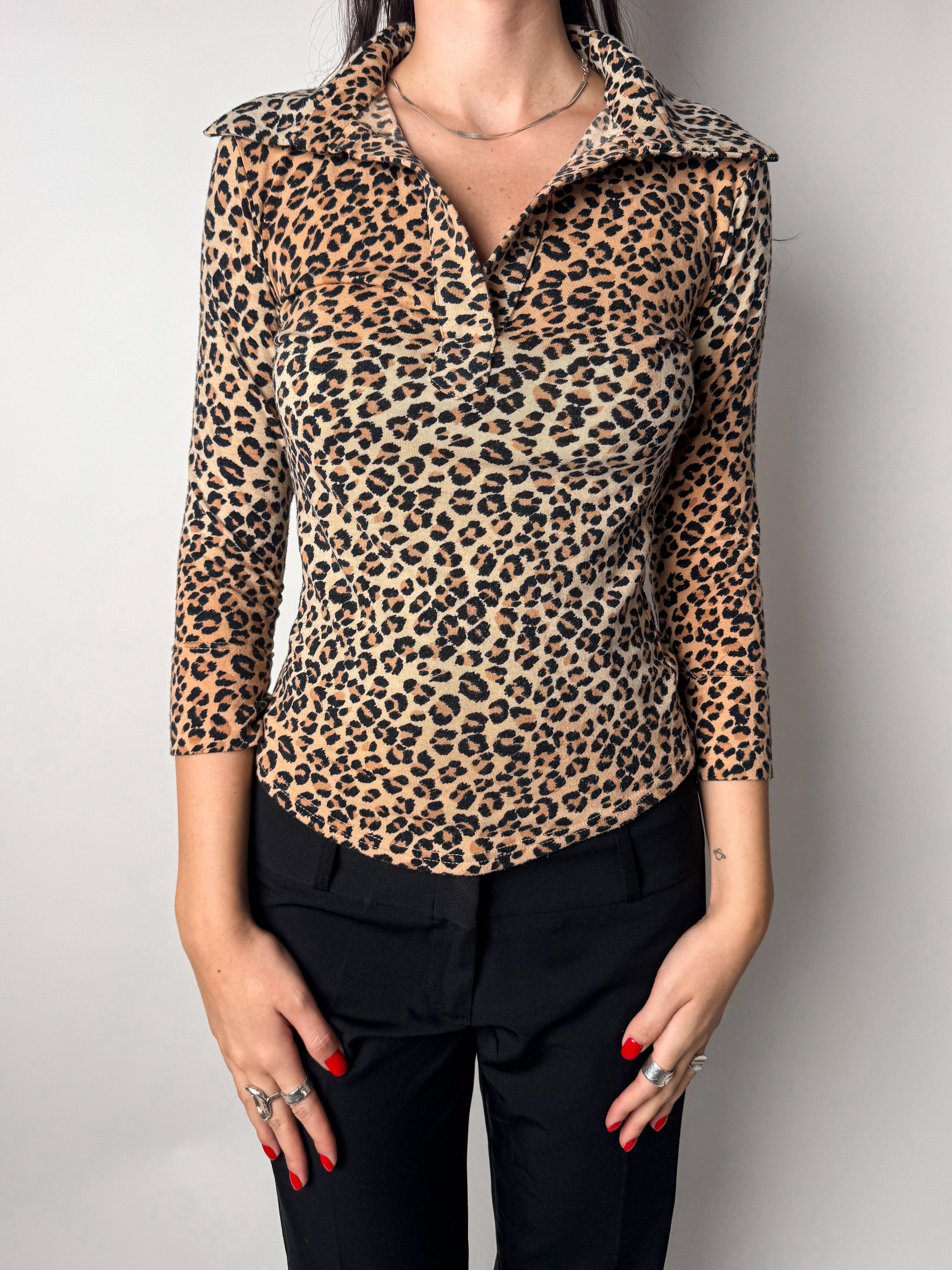 חולצה מנומרת Morgan (M)