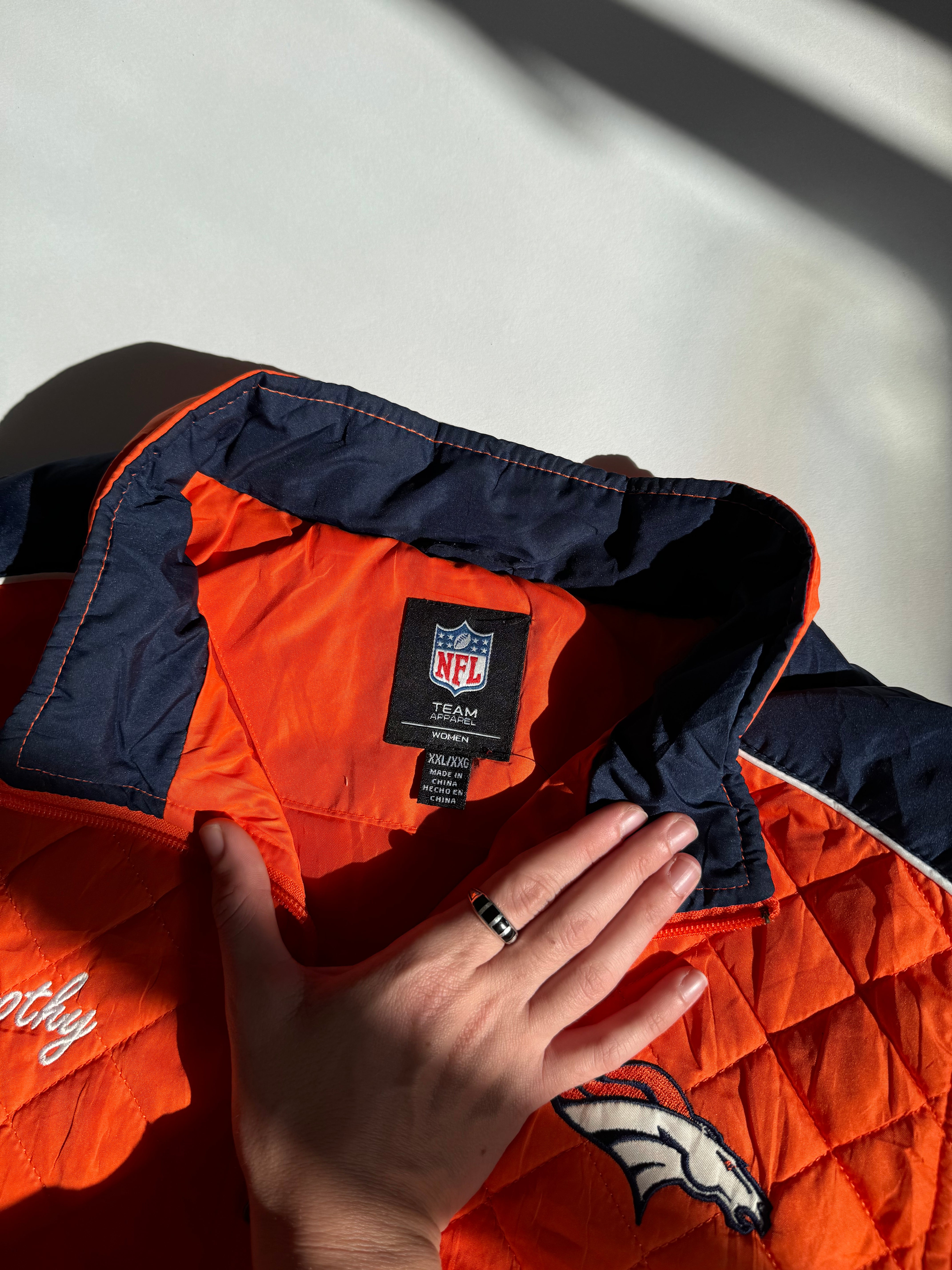 וסט כתום Denver Broncos (XXL)
