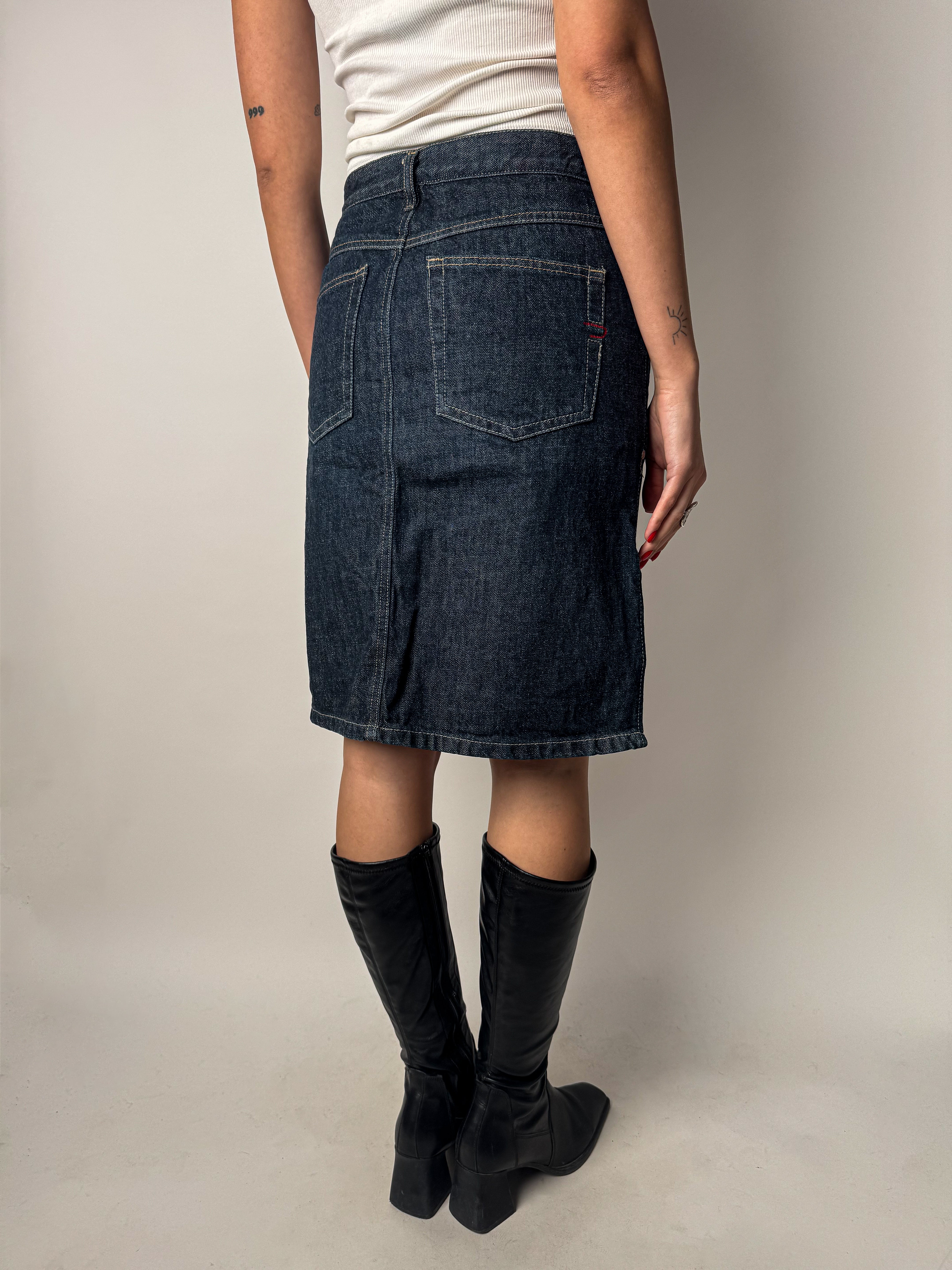 חצאית ג׳ינס מידי Diesel (34)