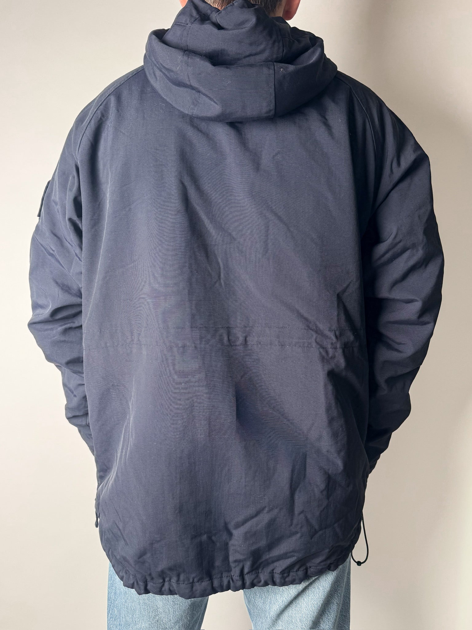 מעיל רוח כחול כהה Woolrich (L)