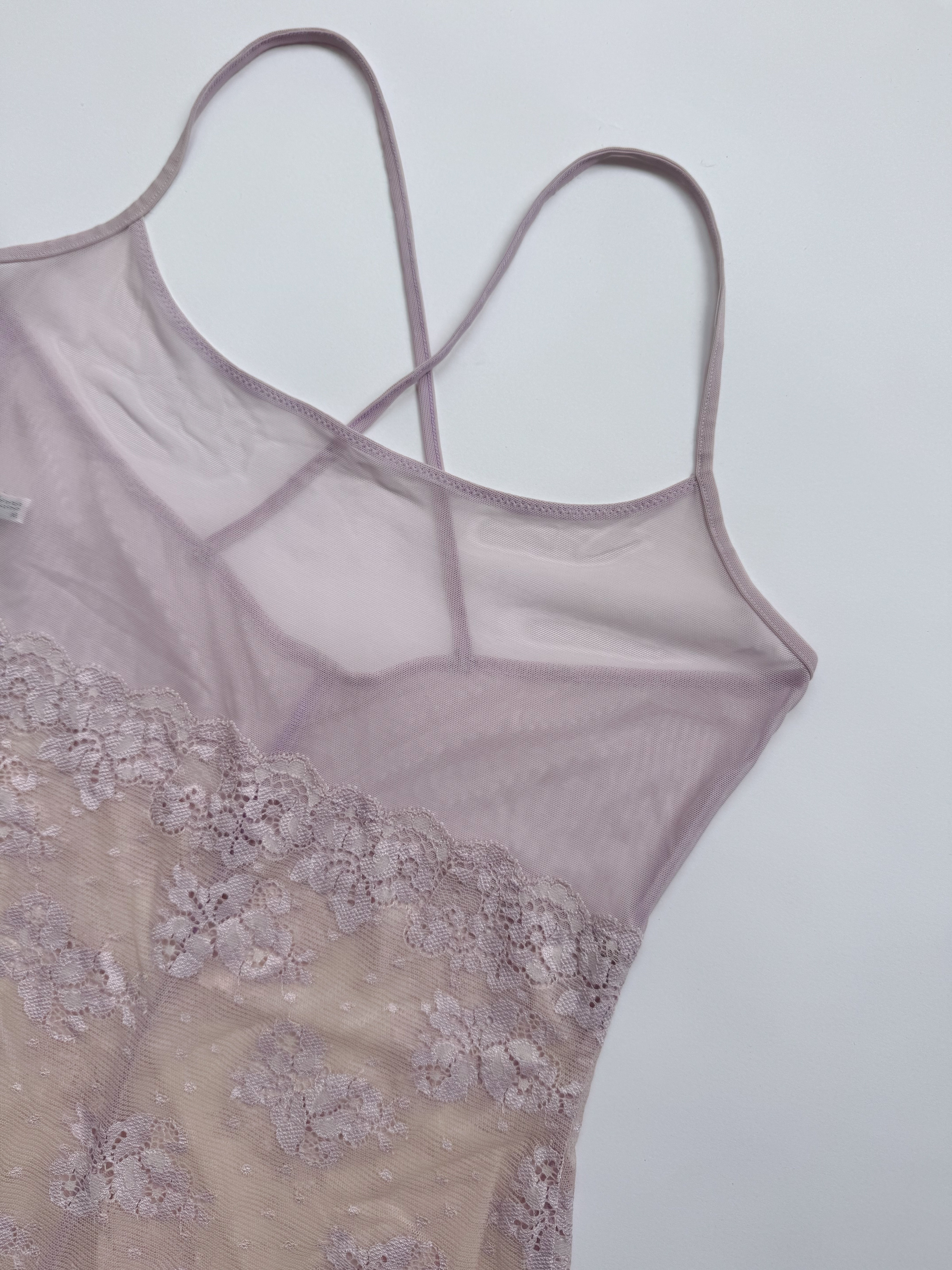 טוניקת מש ותחרה סגלגלה (M)