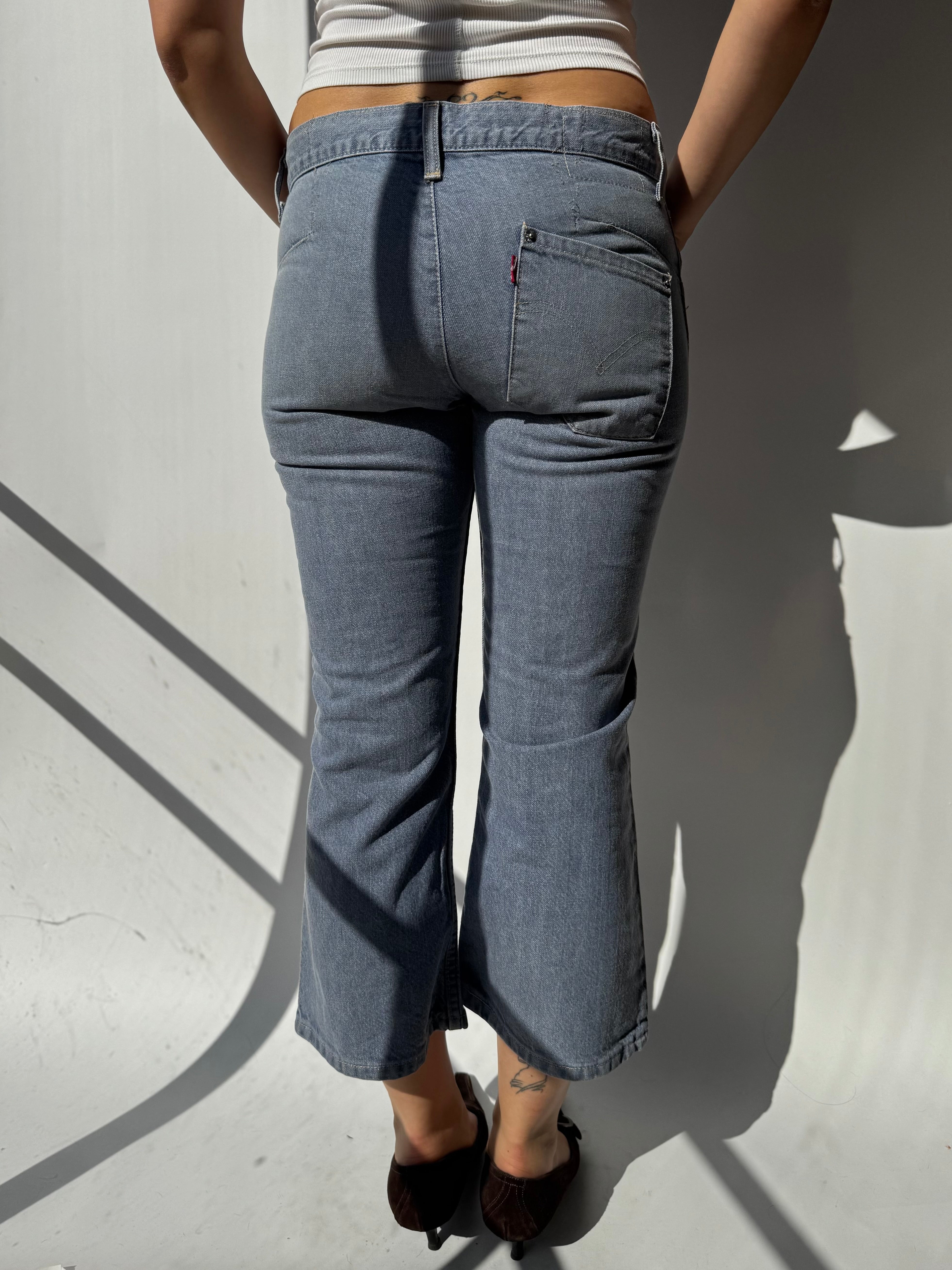 ג׳ינס 3/4 בגזרה נמוכה (38)