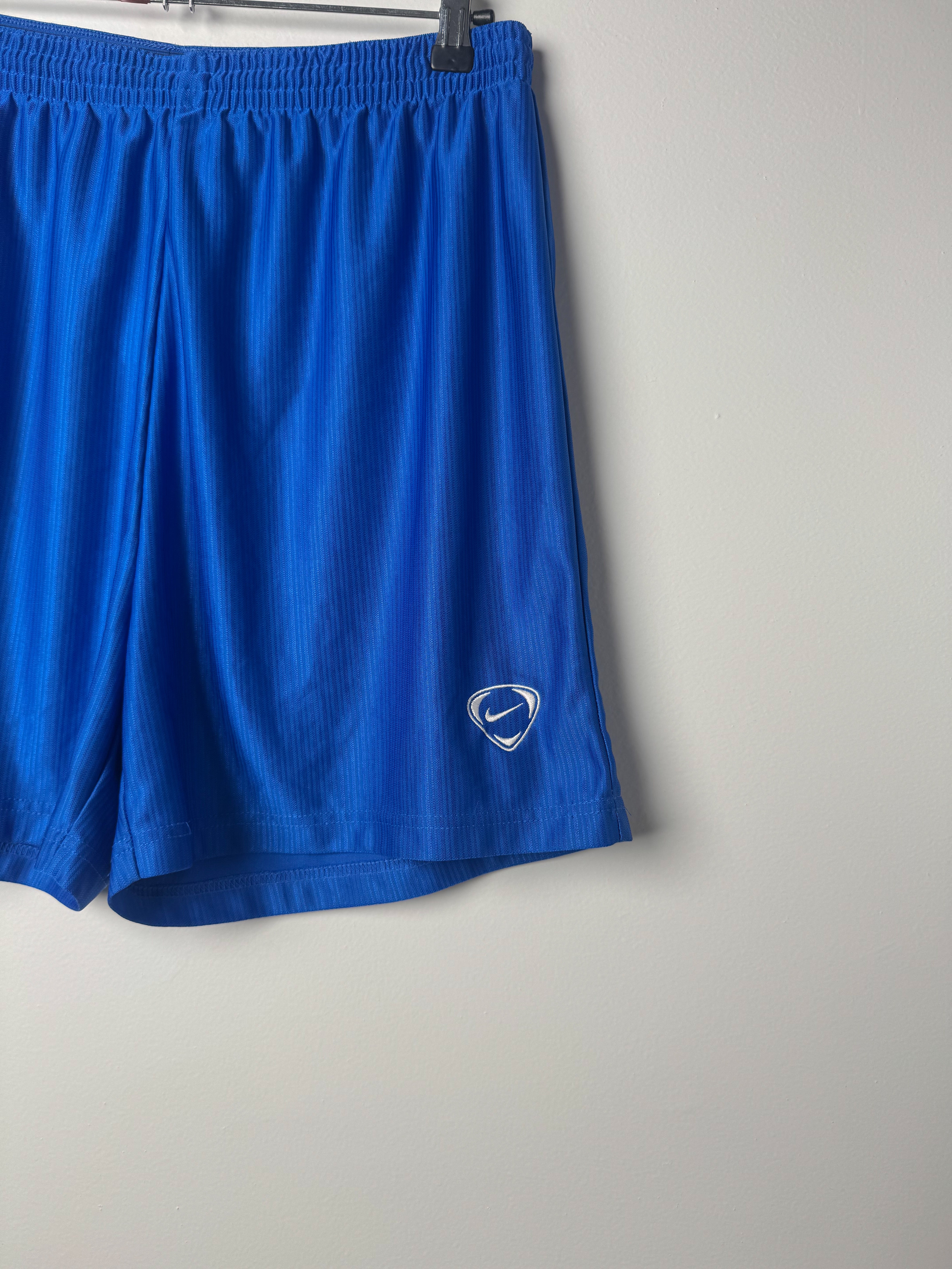 מכנסי ספורט כחולים קצרים Nike (L)