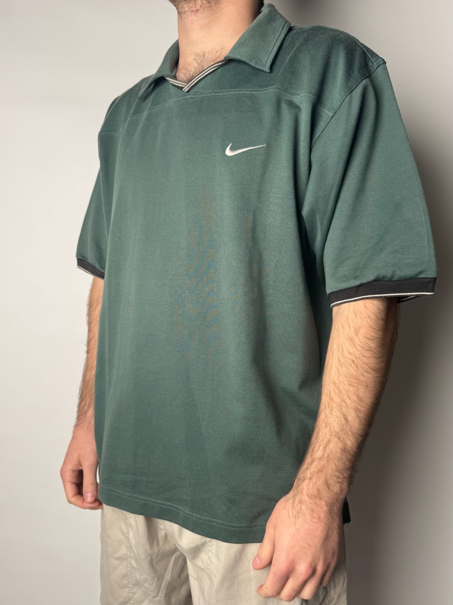 חולצת פולו ירוקה Nike (L)