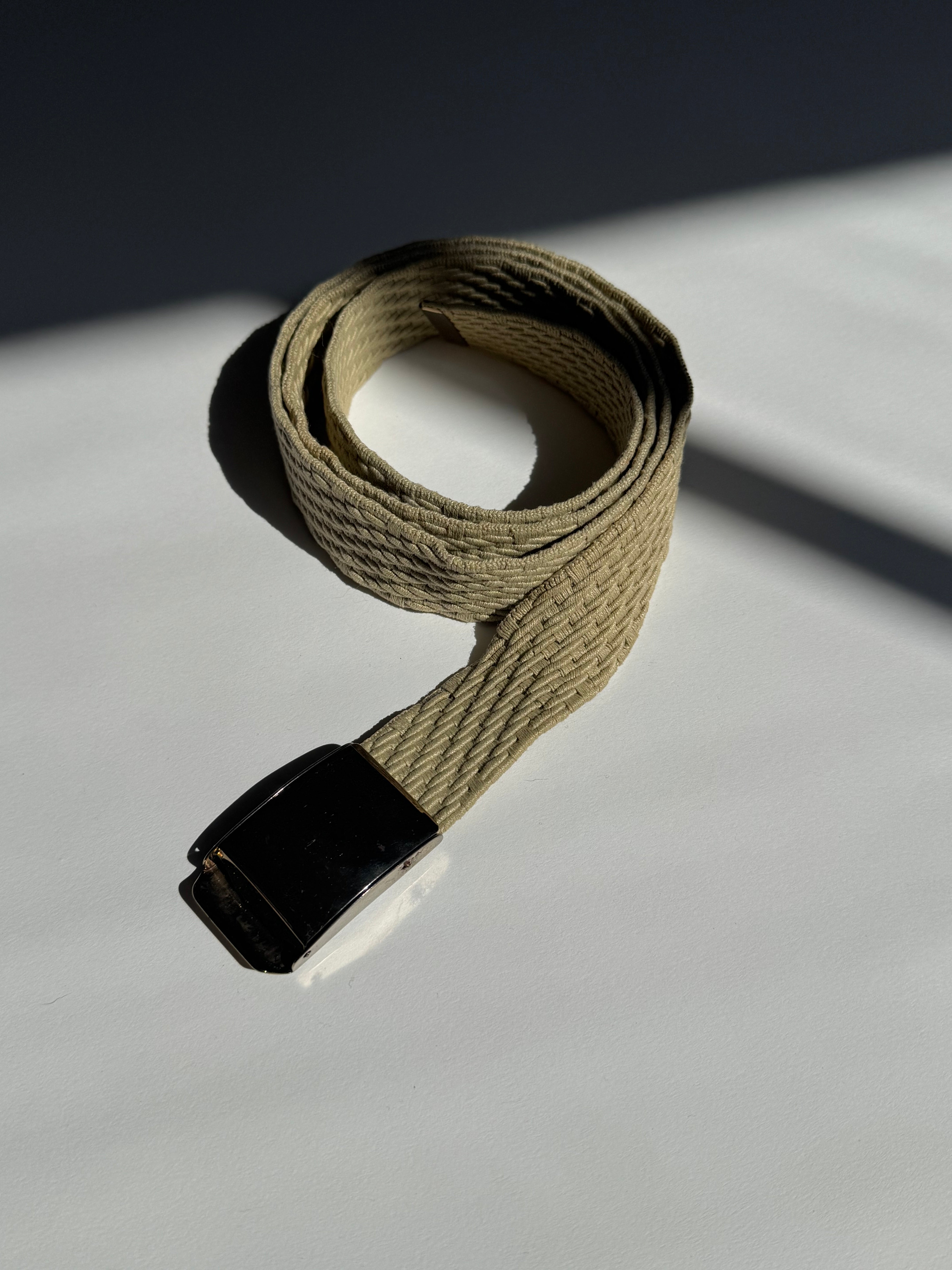 חגורת בד קלועה (36-42)