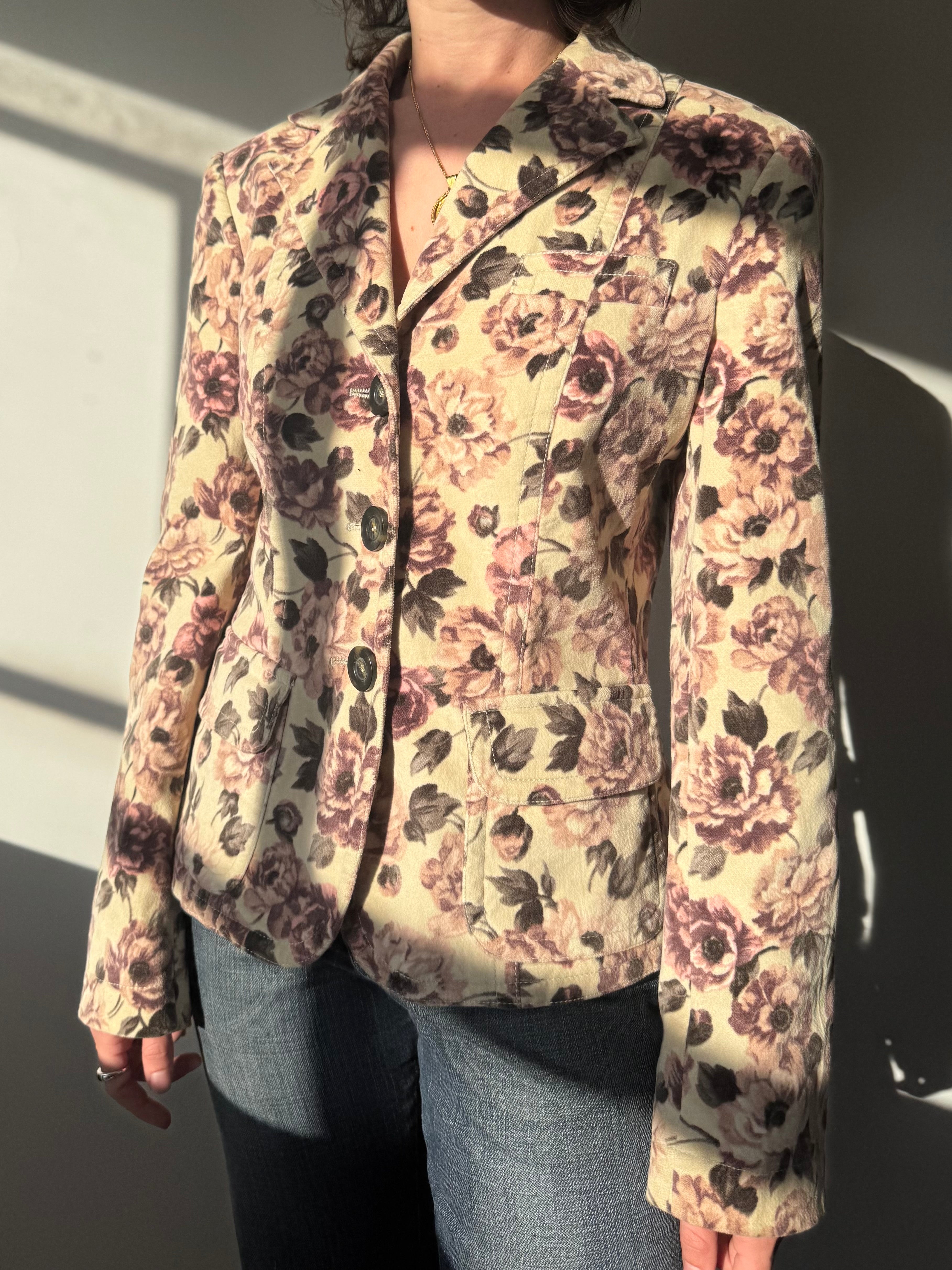 בלייזר פרחוני (S)