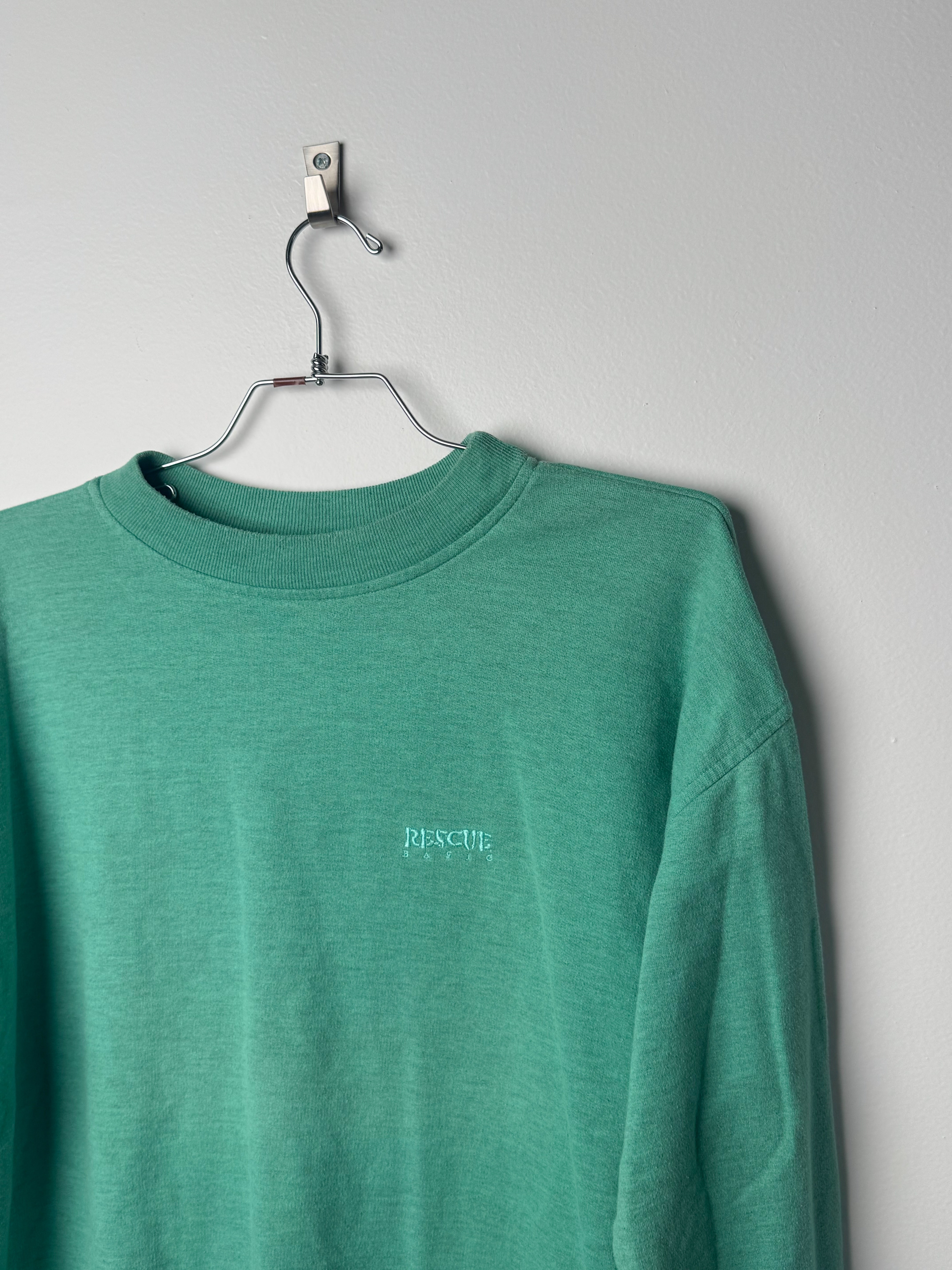 סווטשרט כותנה ירוק (M)