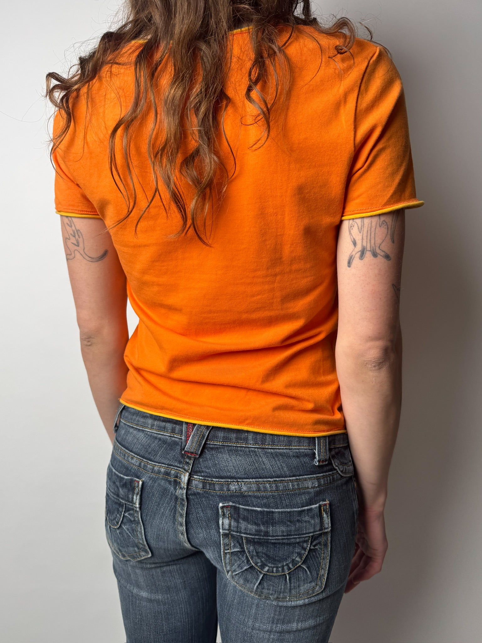 בייבי טי שרט כתומה (M)