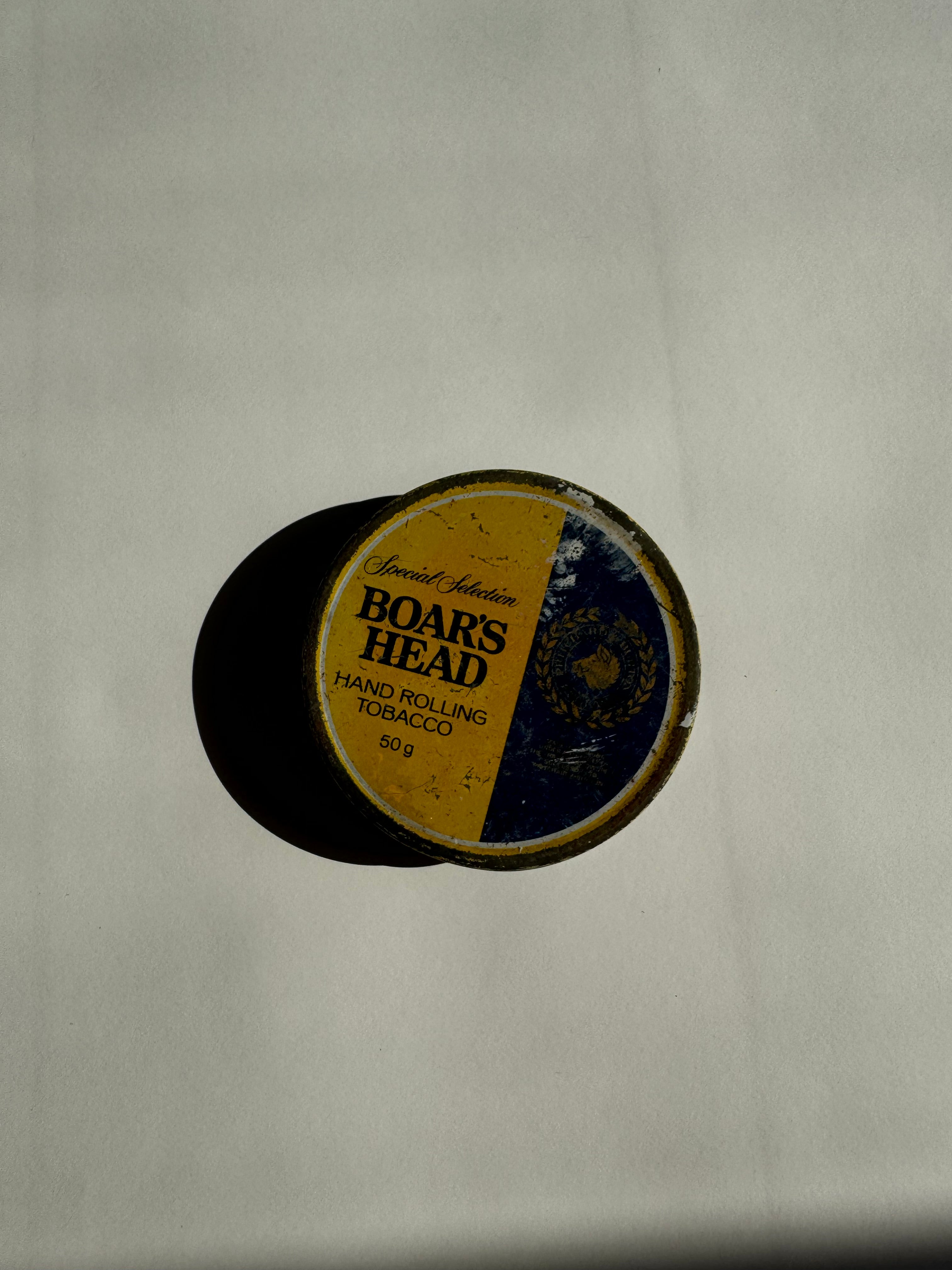 קופסת טבק וינטג׳ Boar's Head