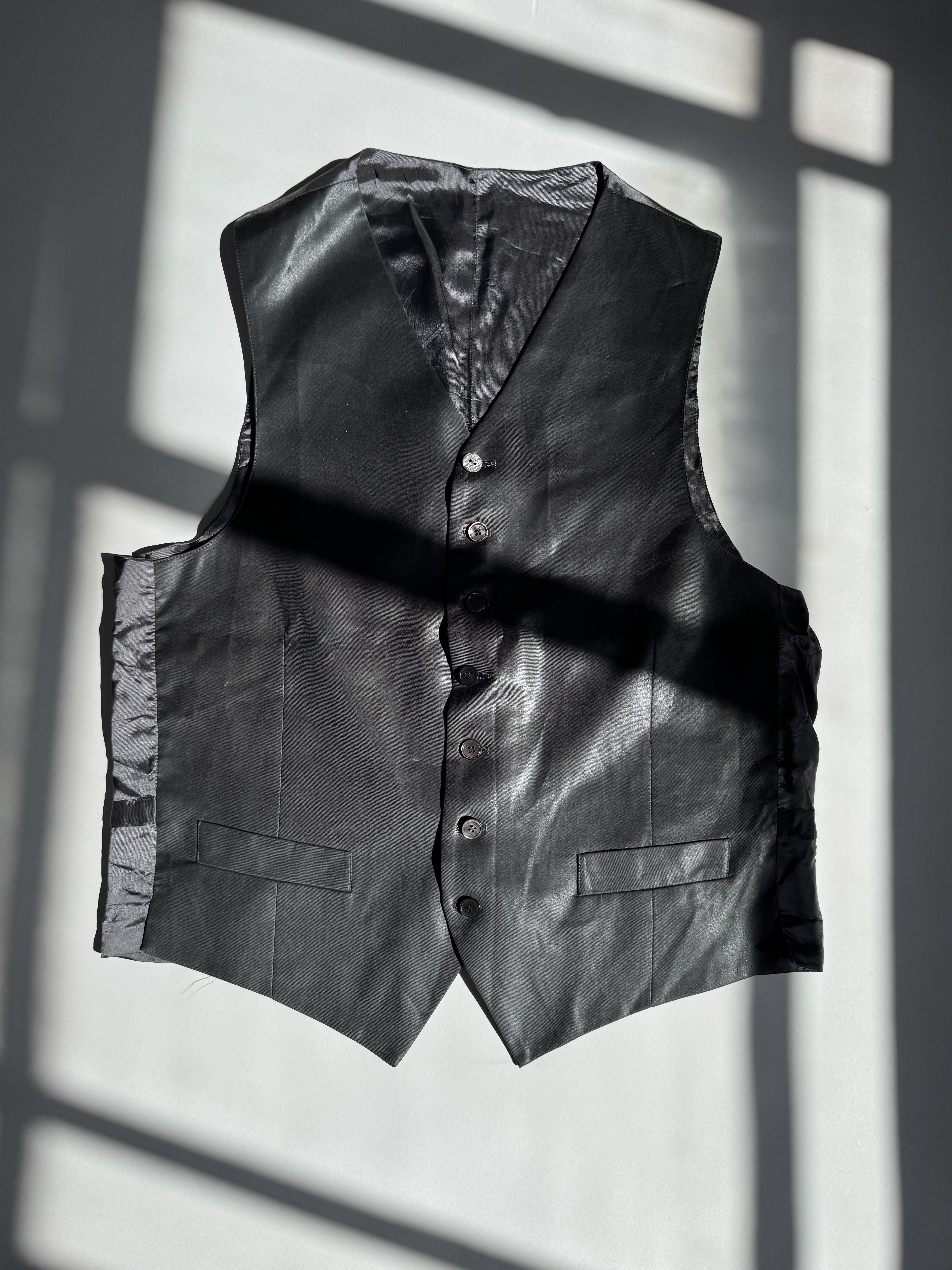 וסט מחויט אפור (M)