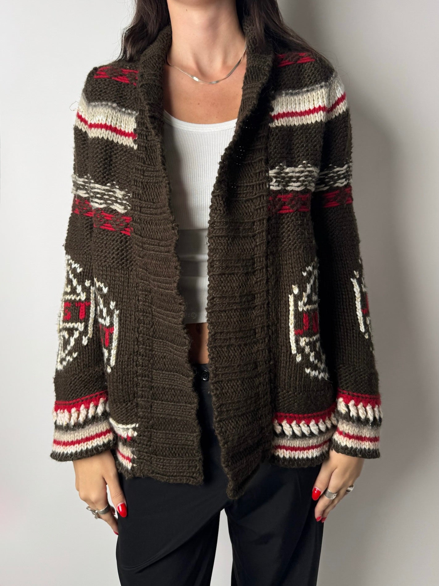 קרדיגן סרוג Cavalli (M)