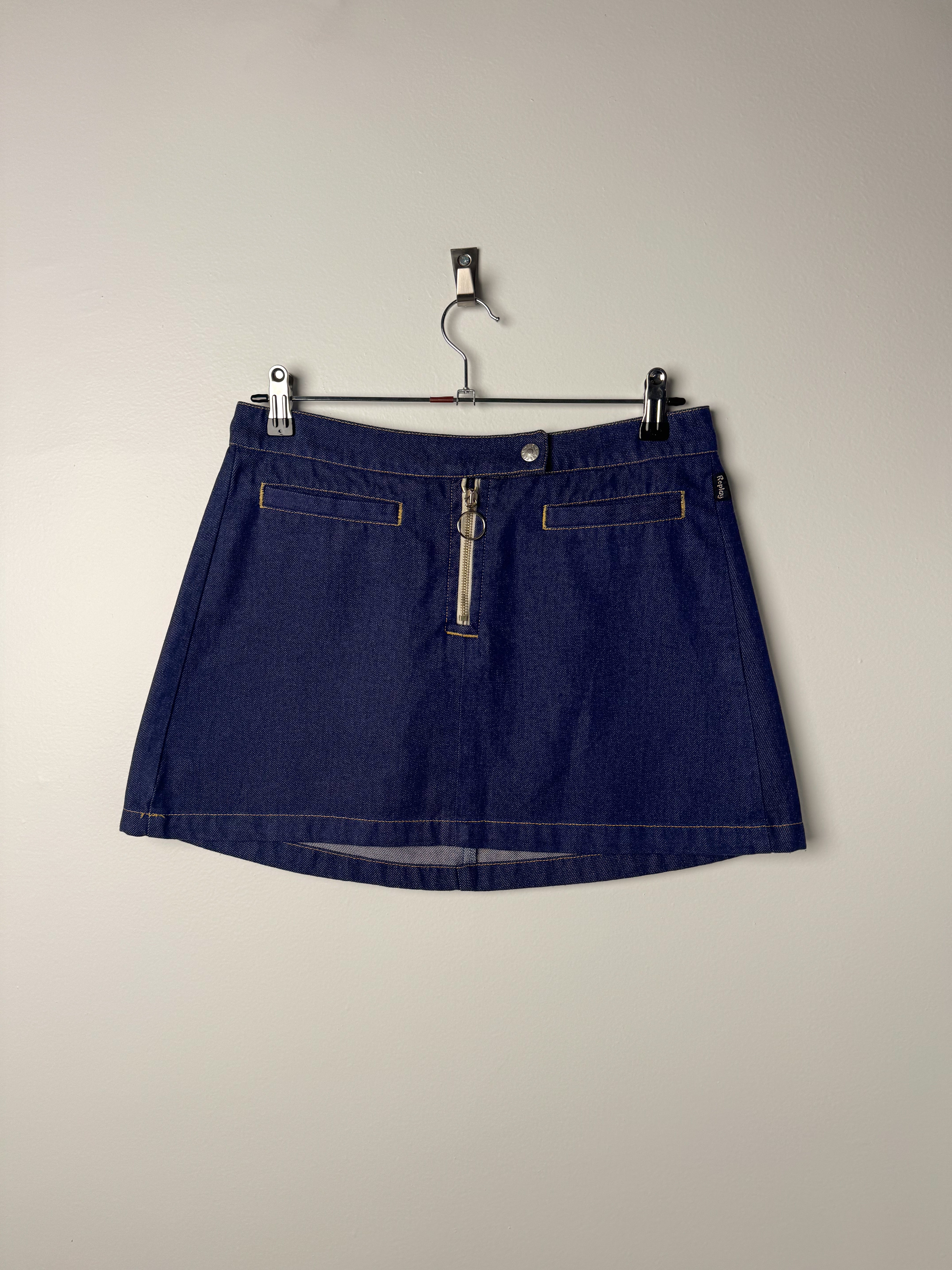 חצאית ג׳ינס מיני Replay (36-38)