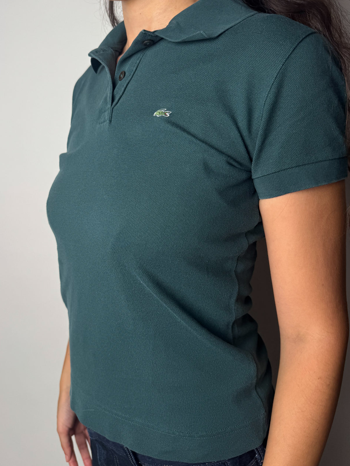חולצת פולו ירוקה Lacoste (M)