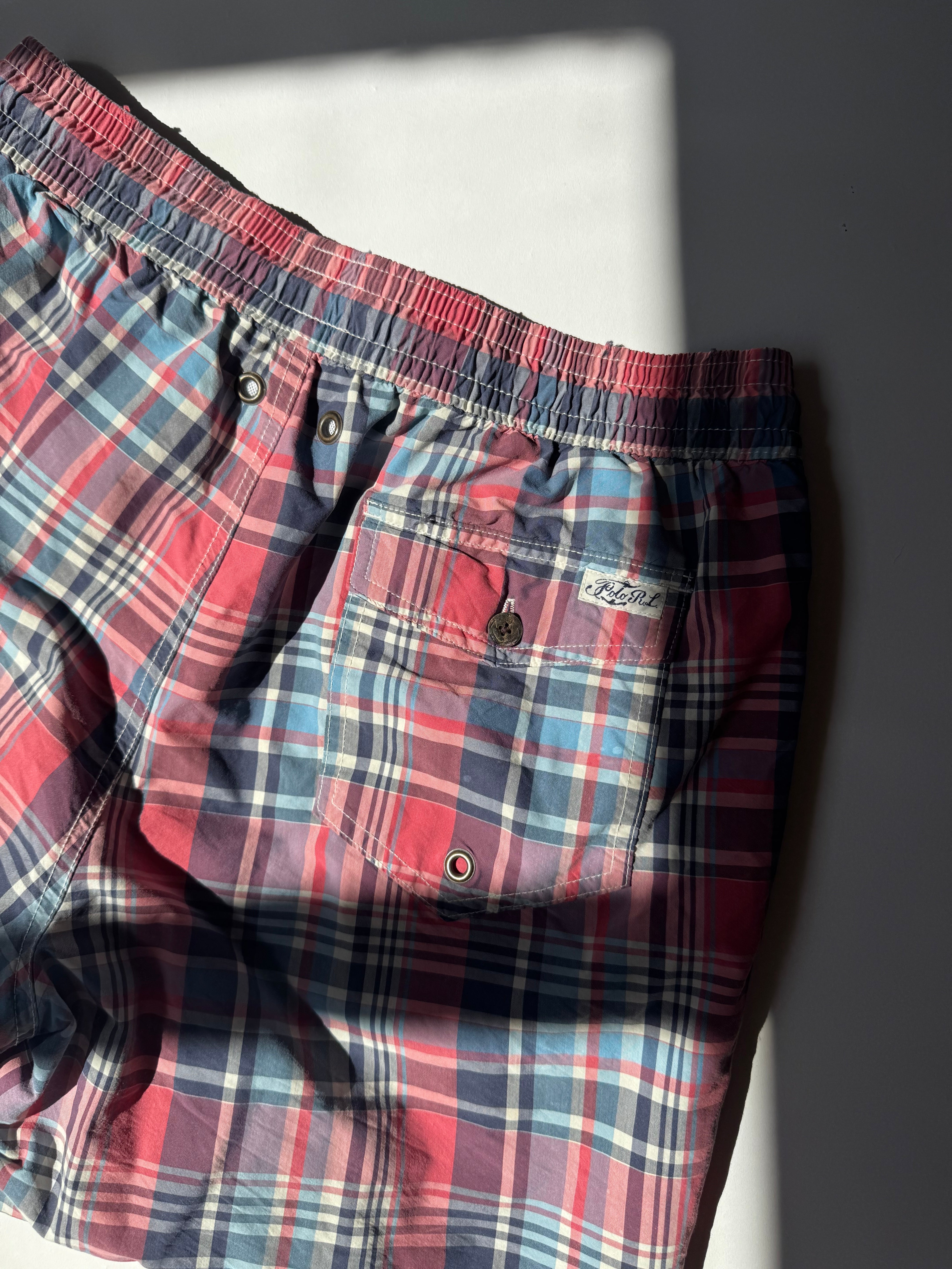 מכנסיים קצרים משובצים Polo Ralph Lauren (M)