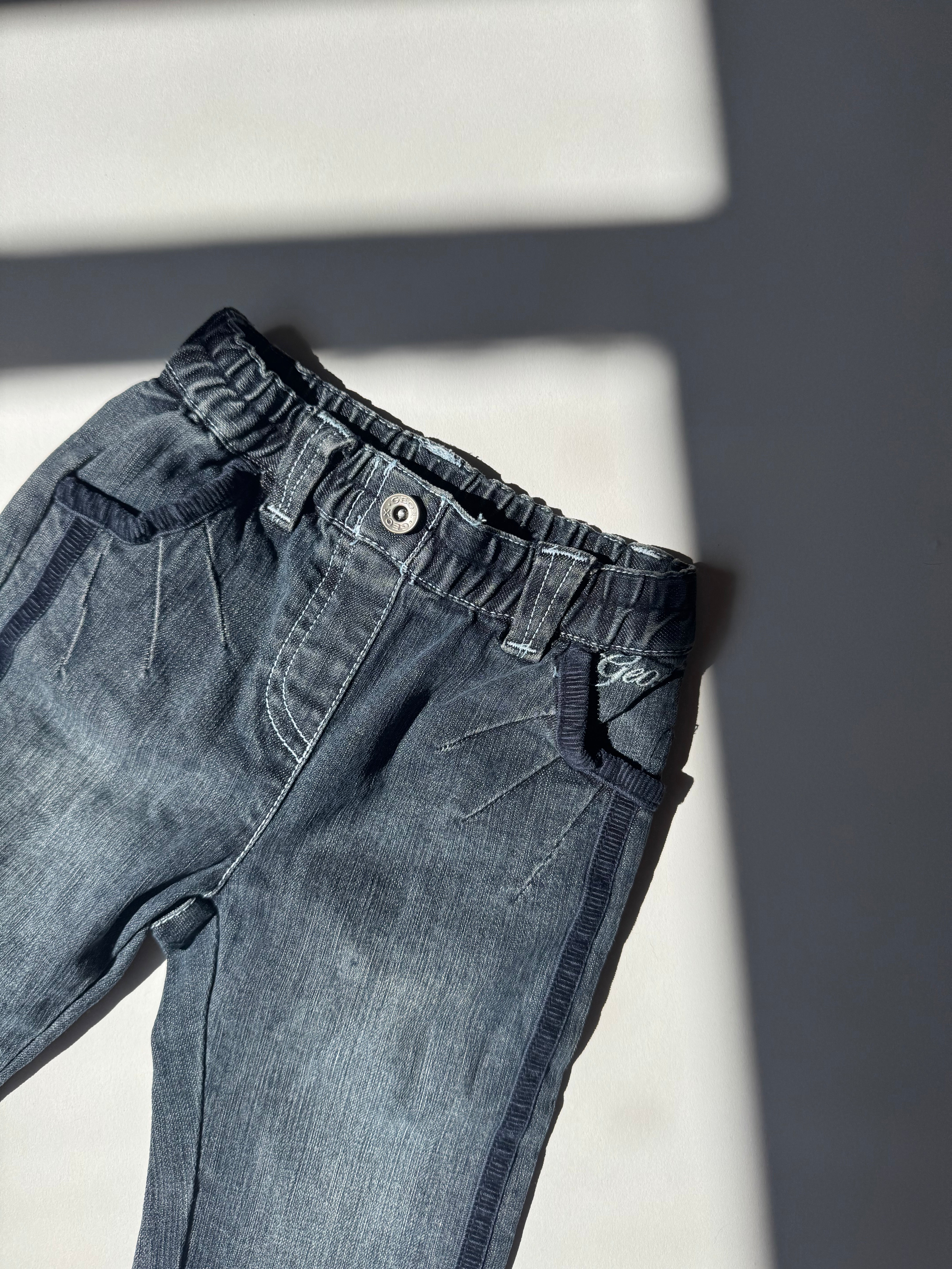 ג׳ינס בשילוב קורדרוי (6-9 חודשים)