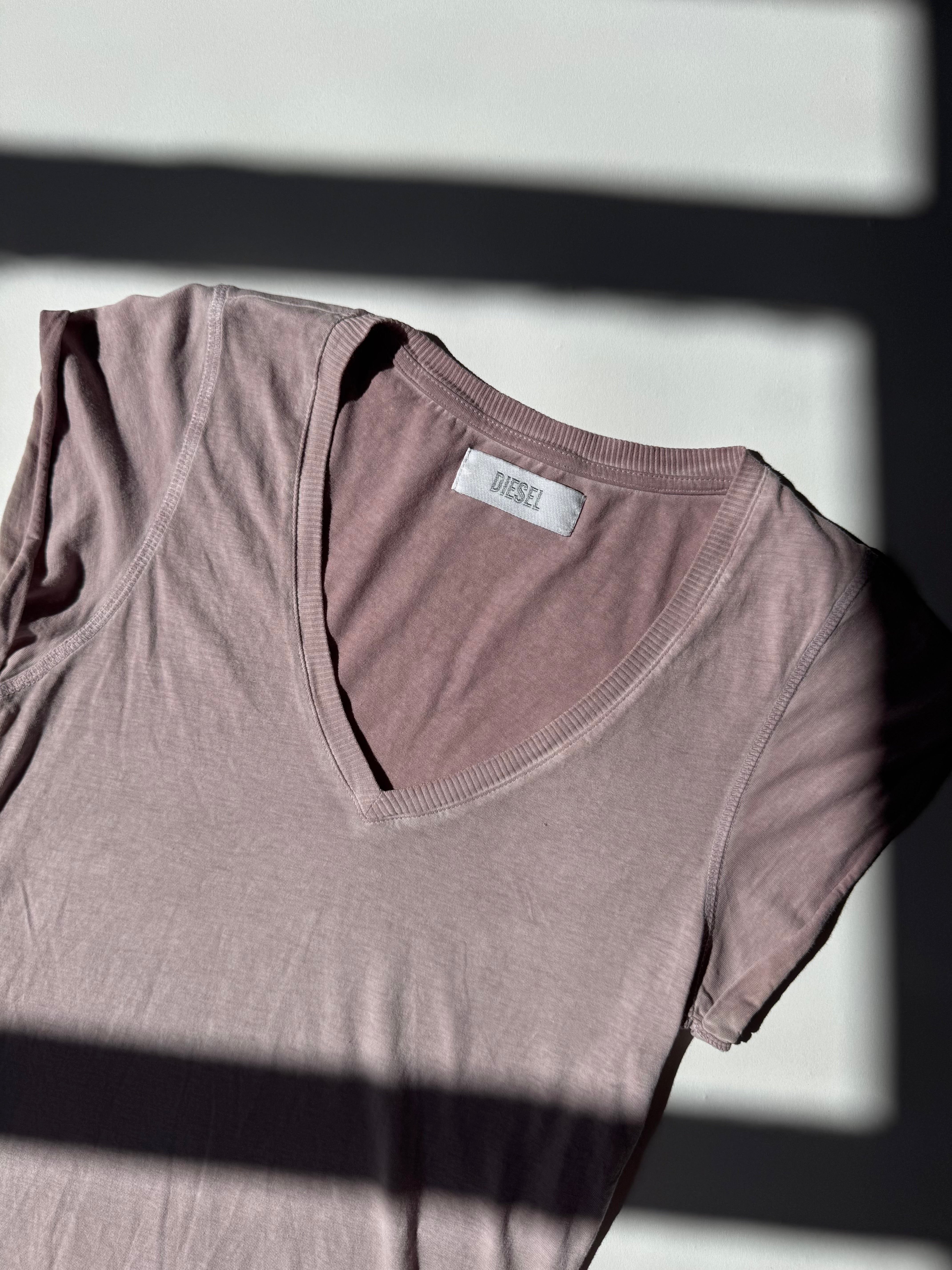 טי שרט ורודה Diesel (S)