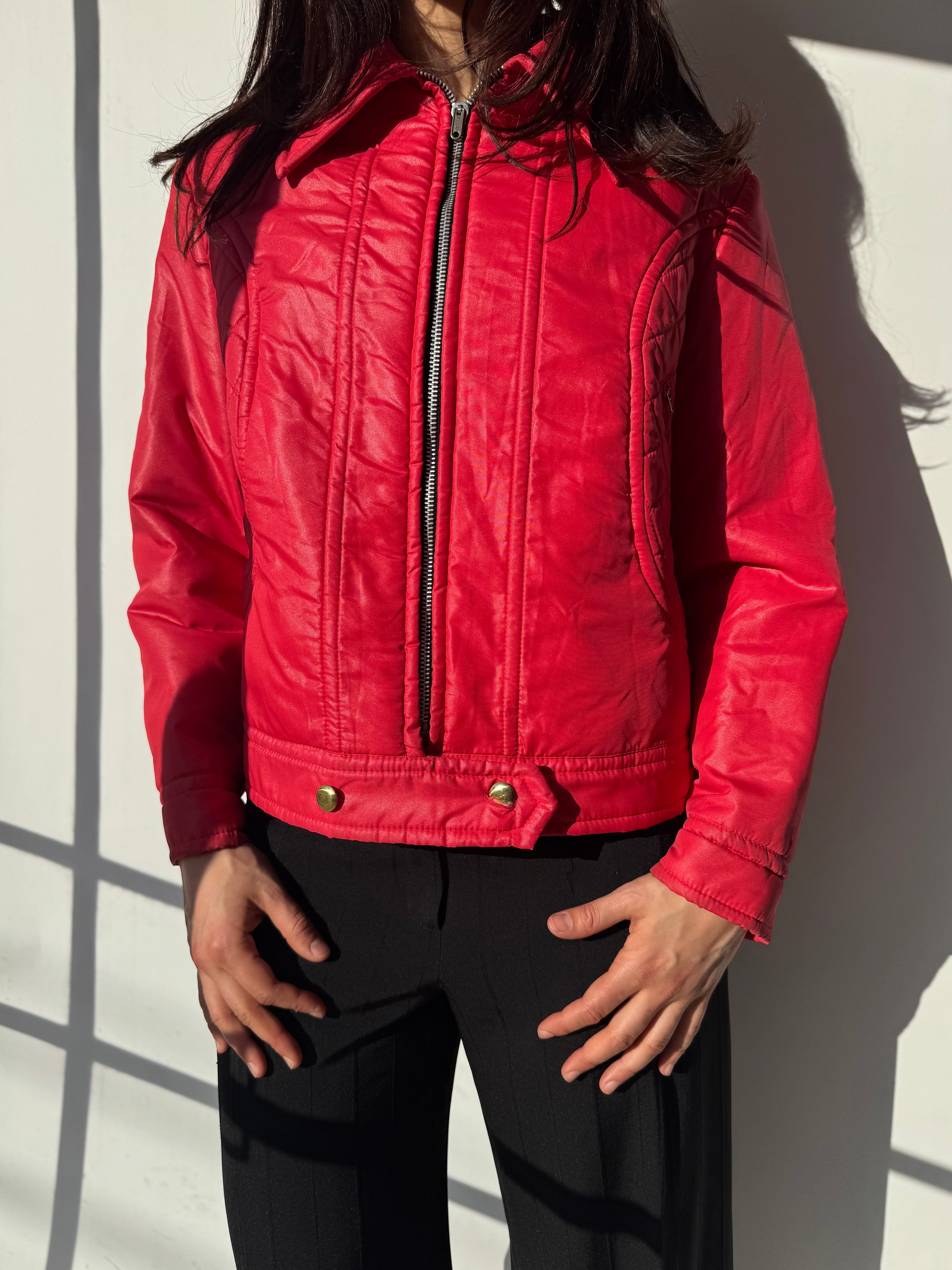 מעיל פוך קרופ (L)