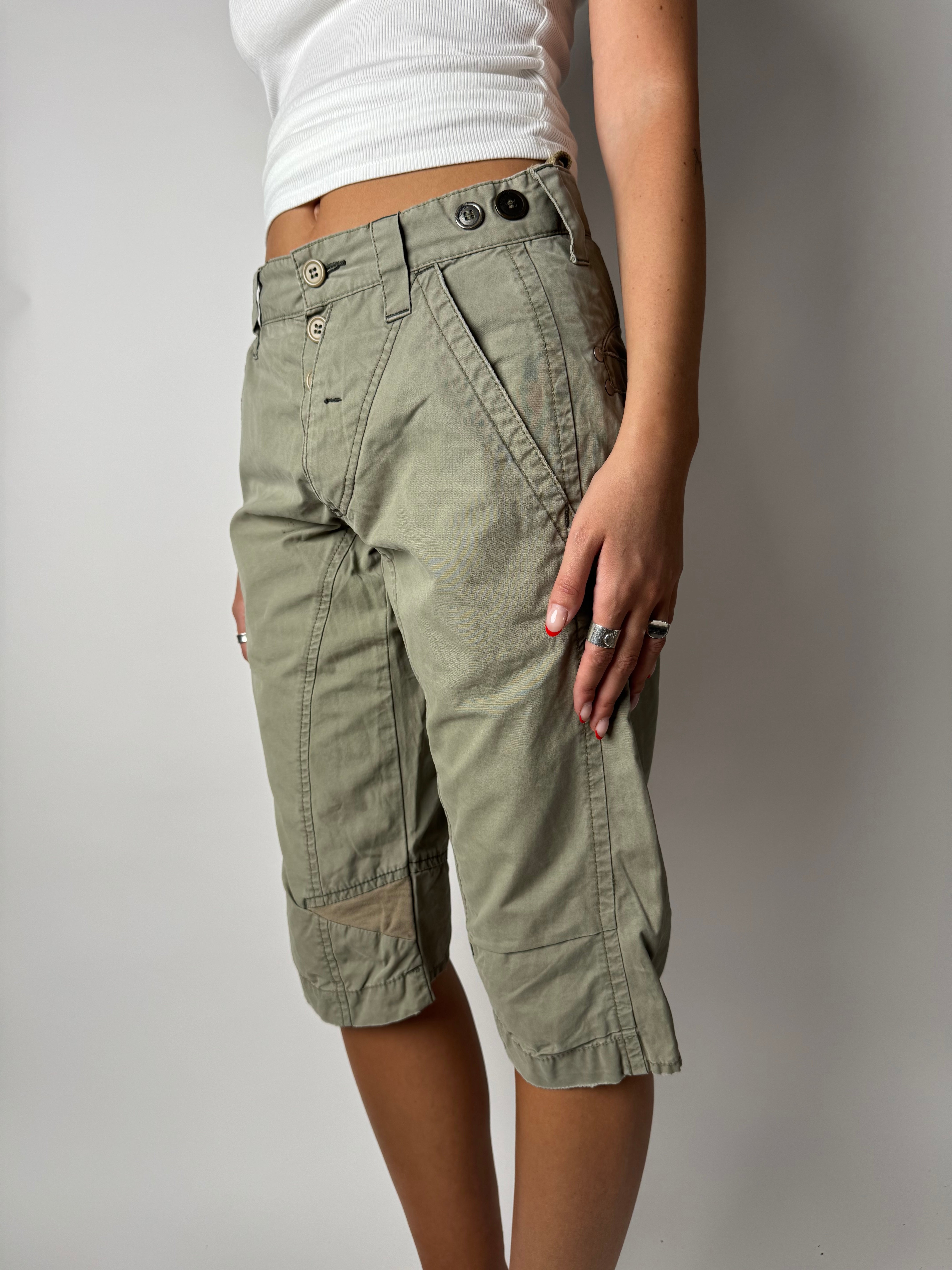 מכנסי דגמ״ח 3/4 חאקי (36)