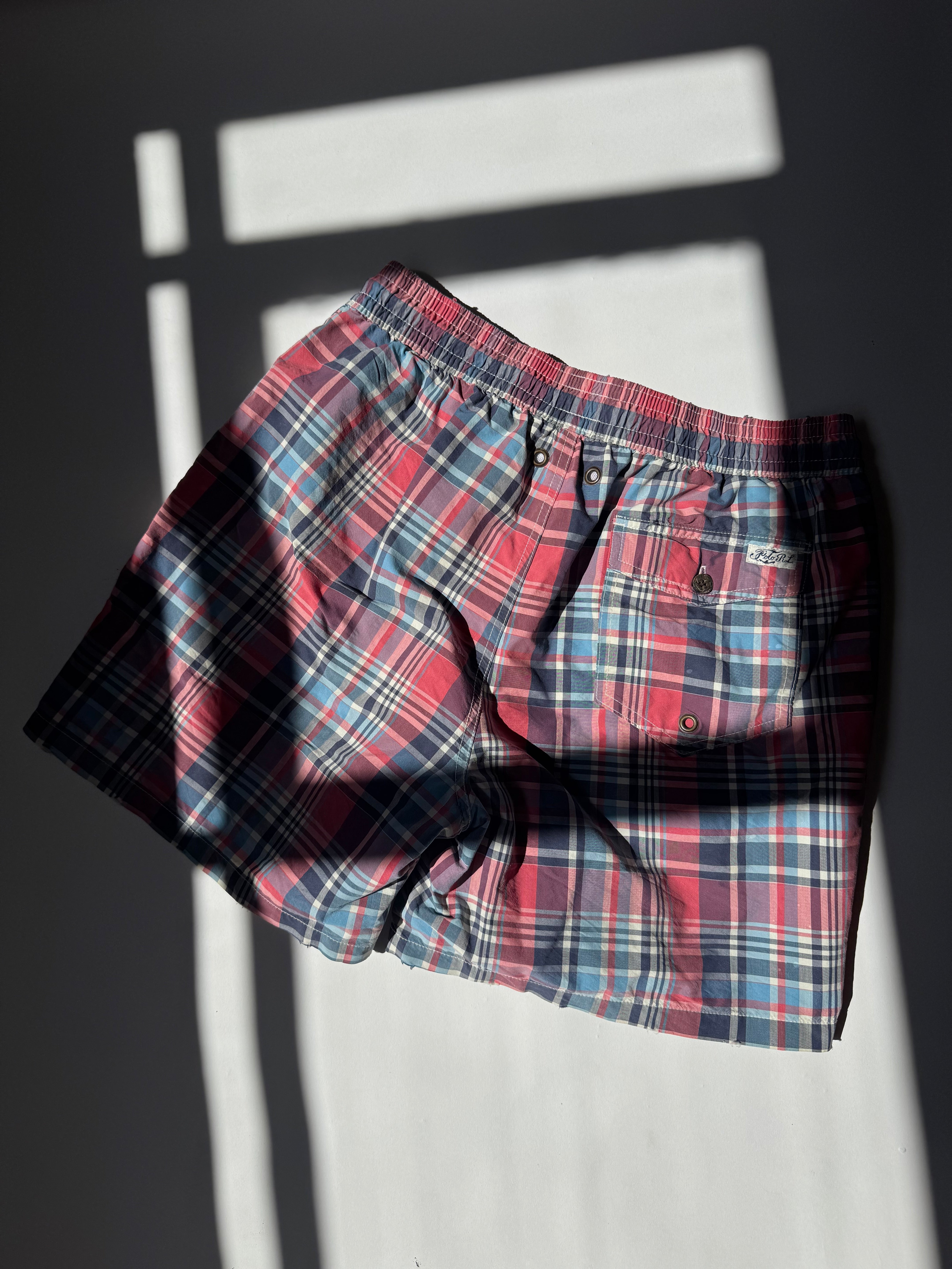 מכנסיים קצרים משובצים Polo Ralph Lauren (M)