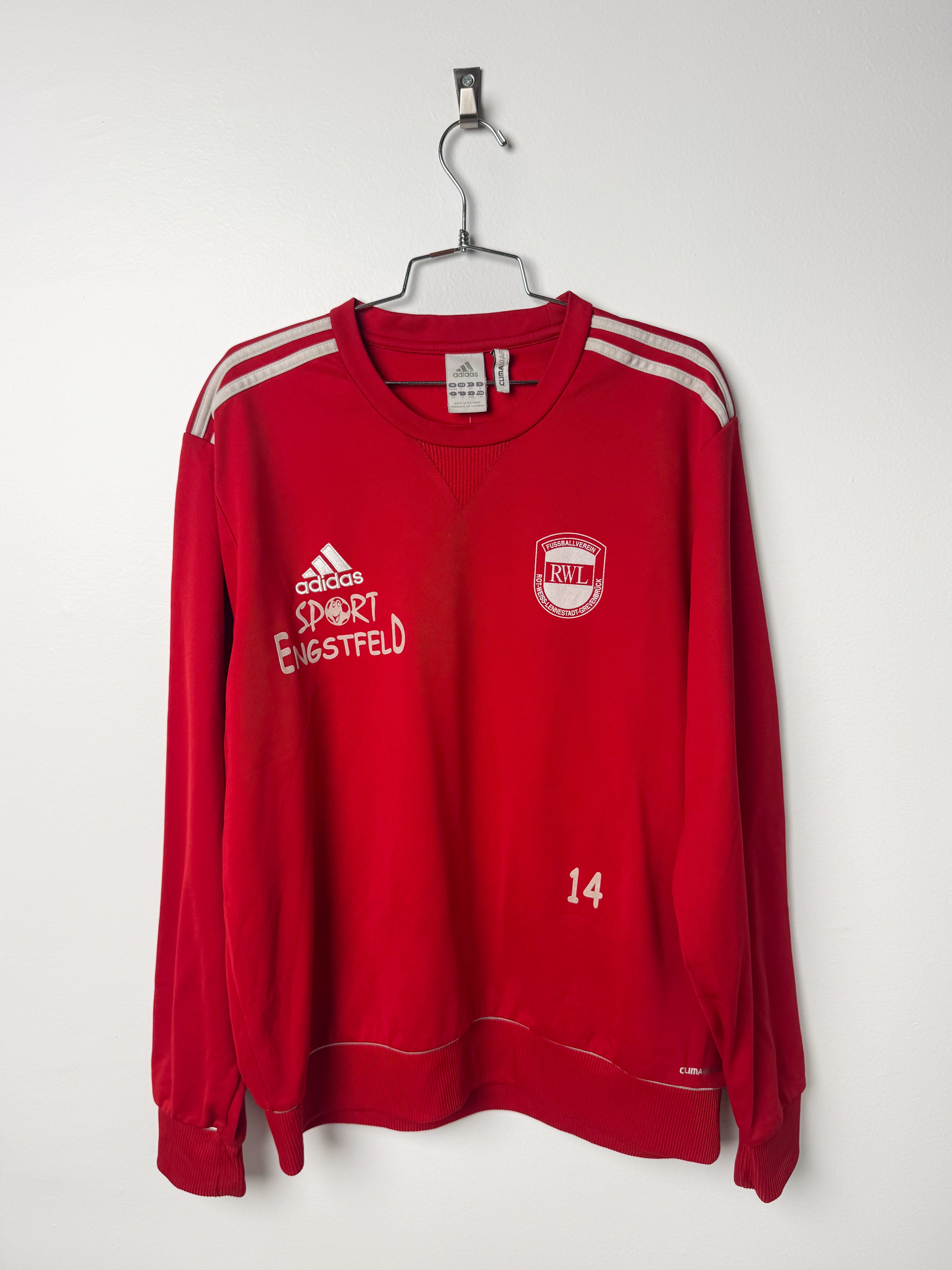 סווטשרט אדום Adidas (M)