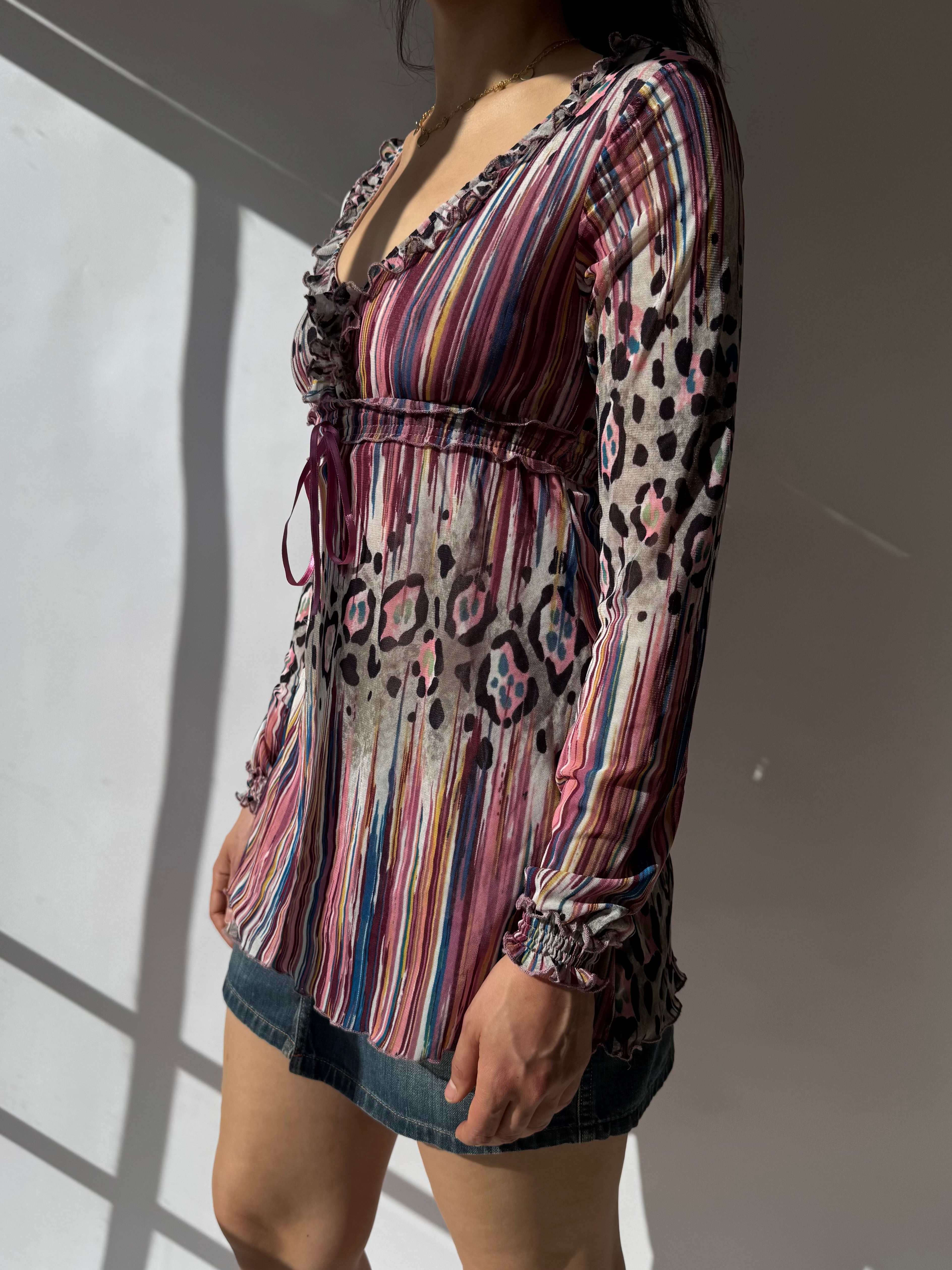 טוניקת מש צבעונית (M)