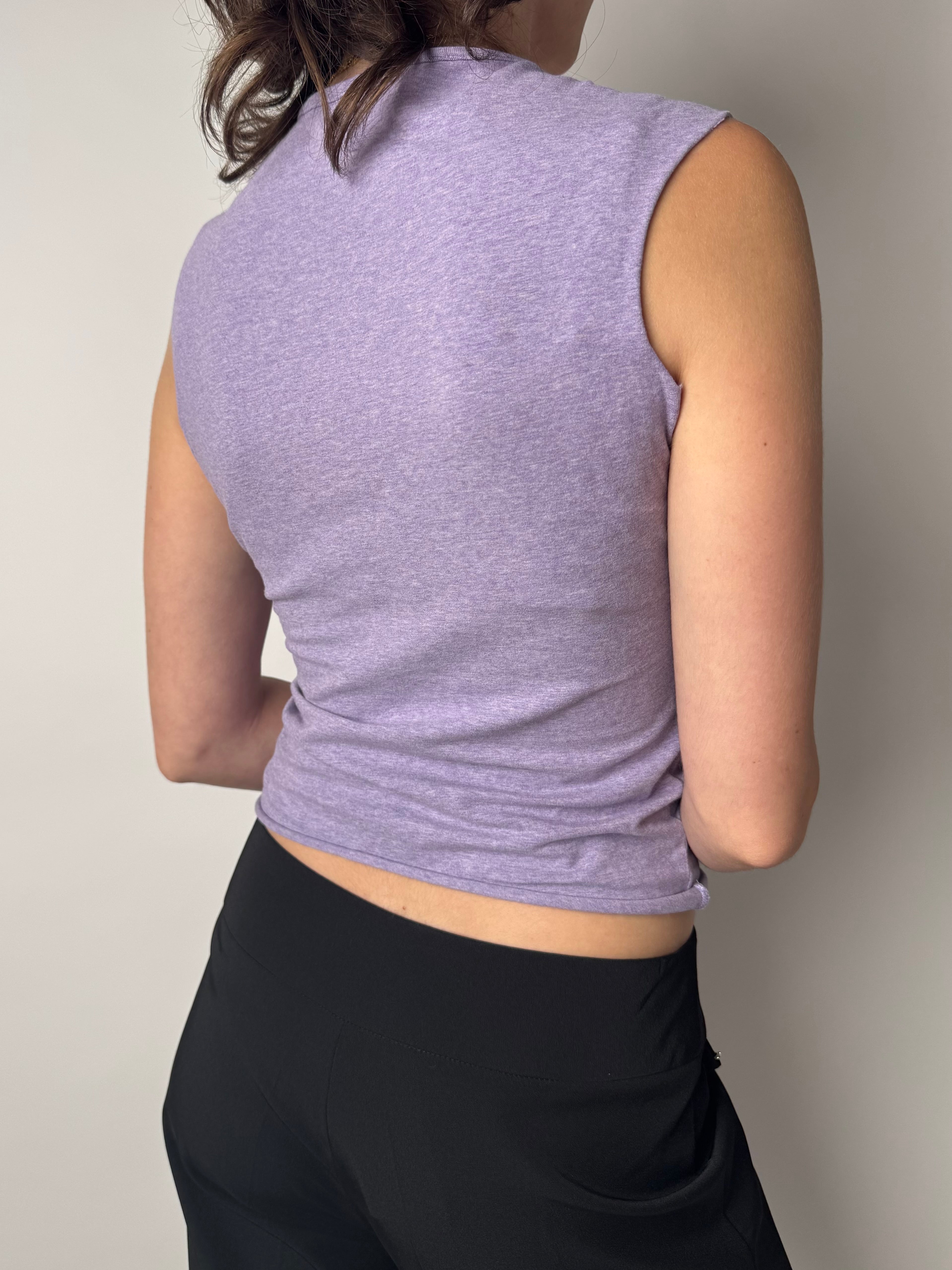 גופיה סגלגלה עם הדפס Replay (XS)