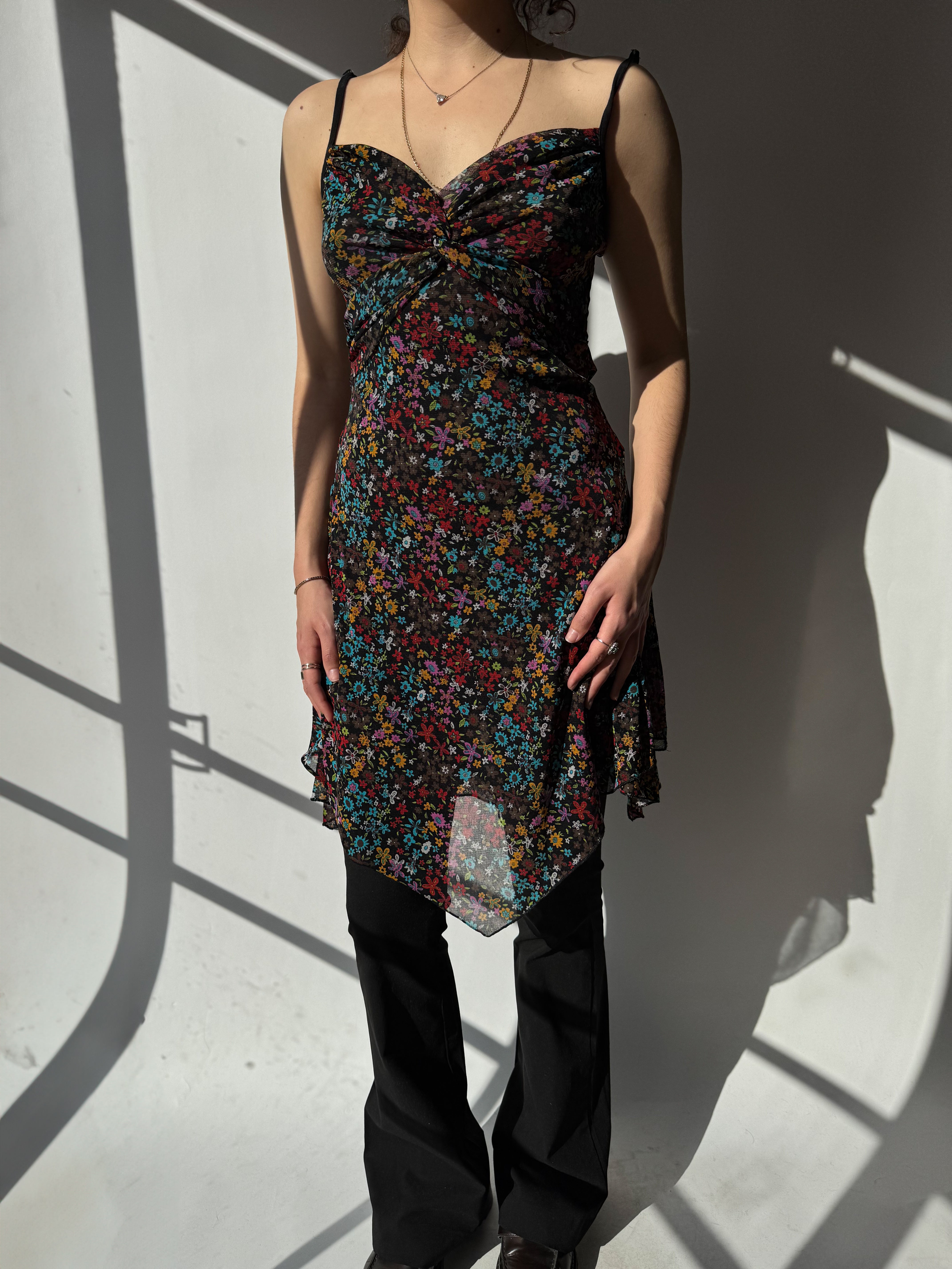 שמלת מש פרחונית (S)